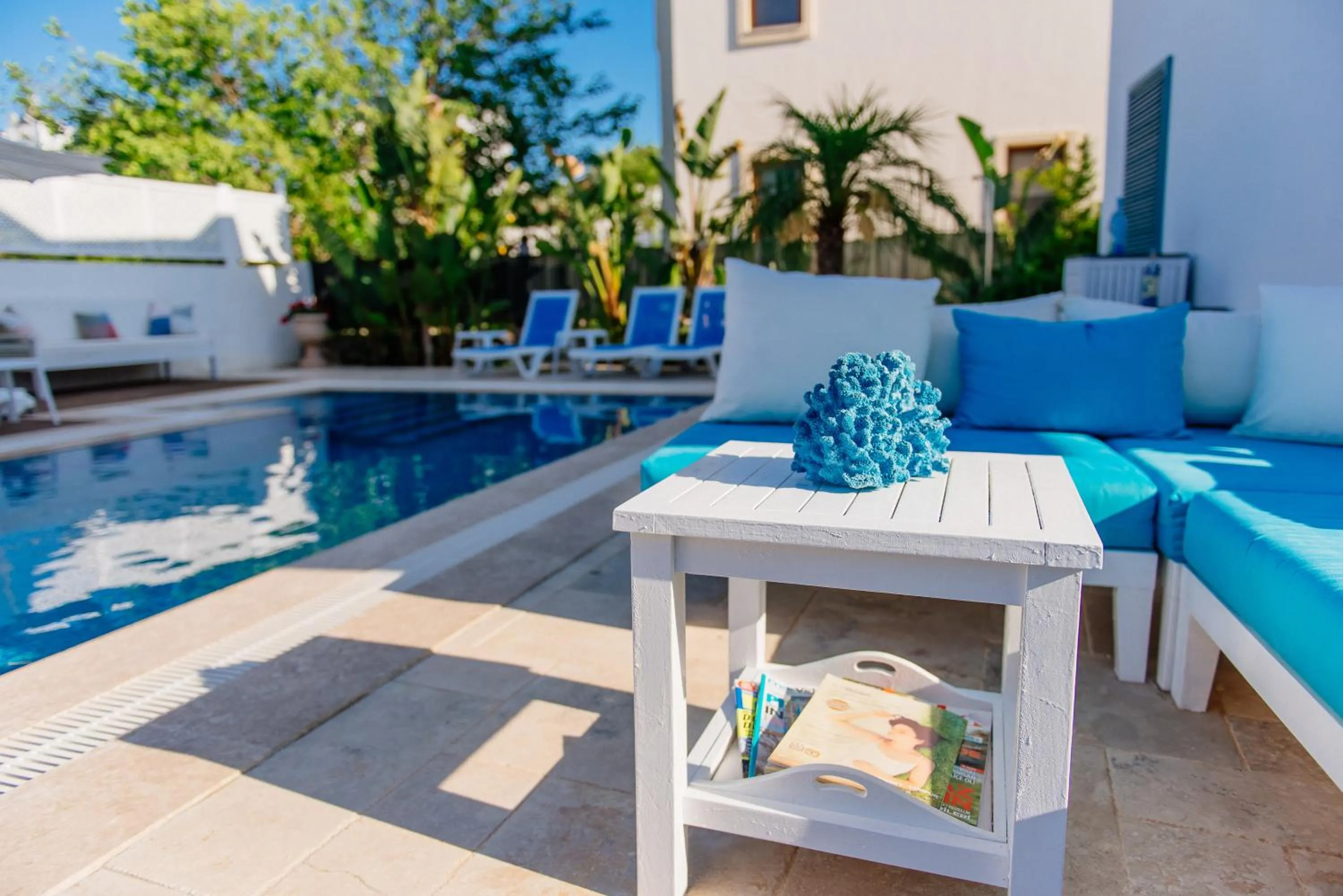 Decorative detail in Via Farilya Hotel