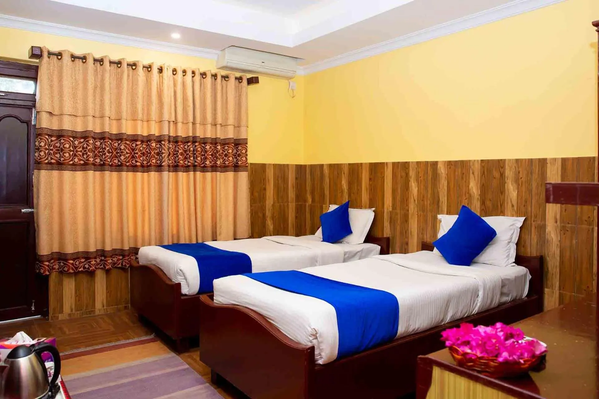 Bed in Taj Residency Pokhara