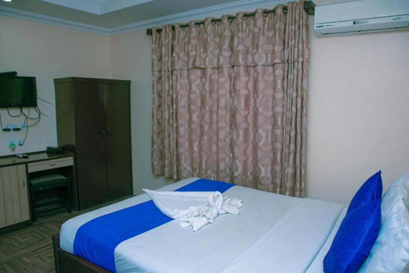 Bedroom, Bed in Taj Residency Pokhara