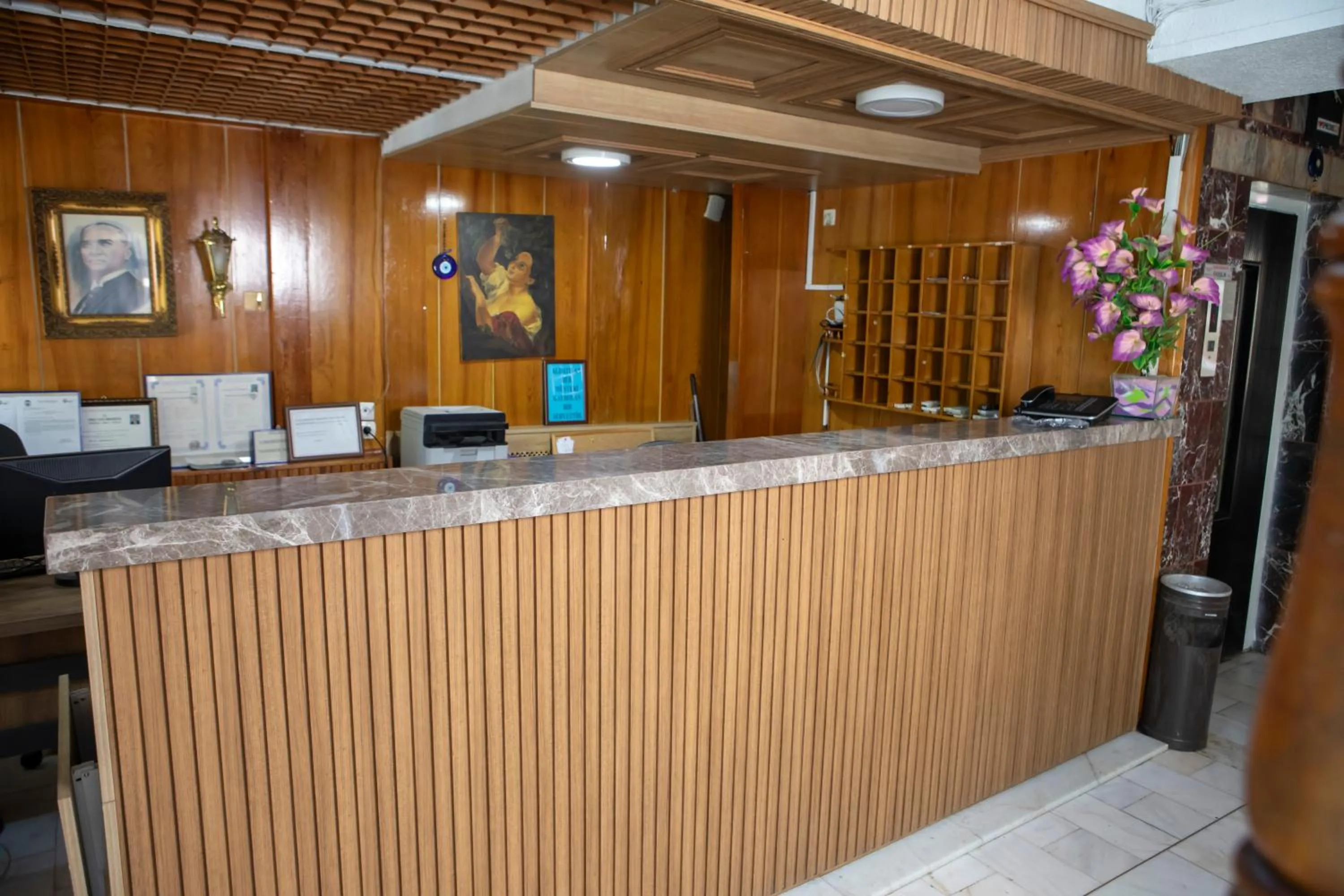 Lobby or reception in Mekan Villa Otel