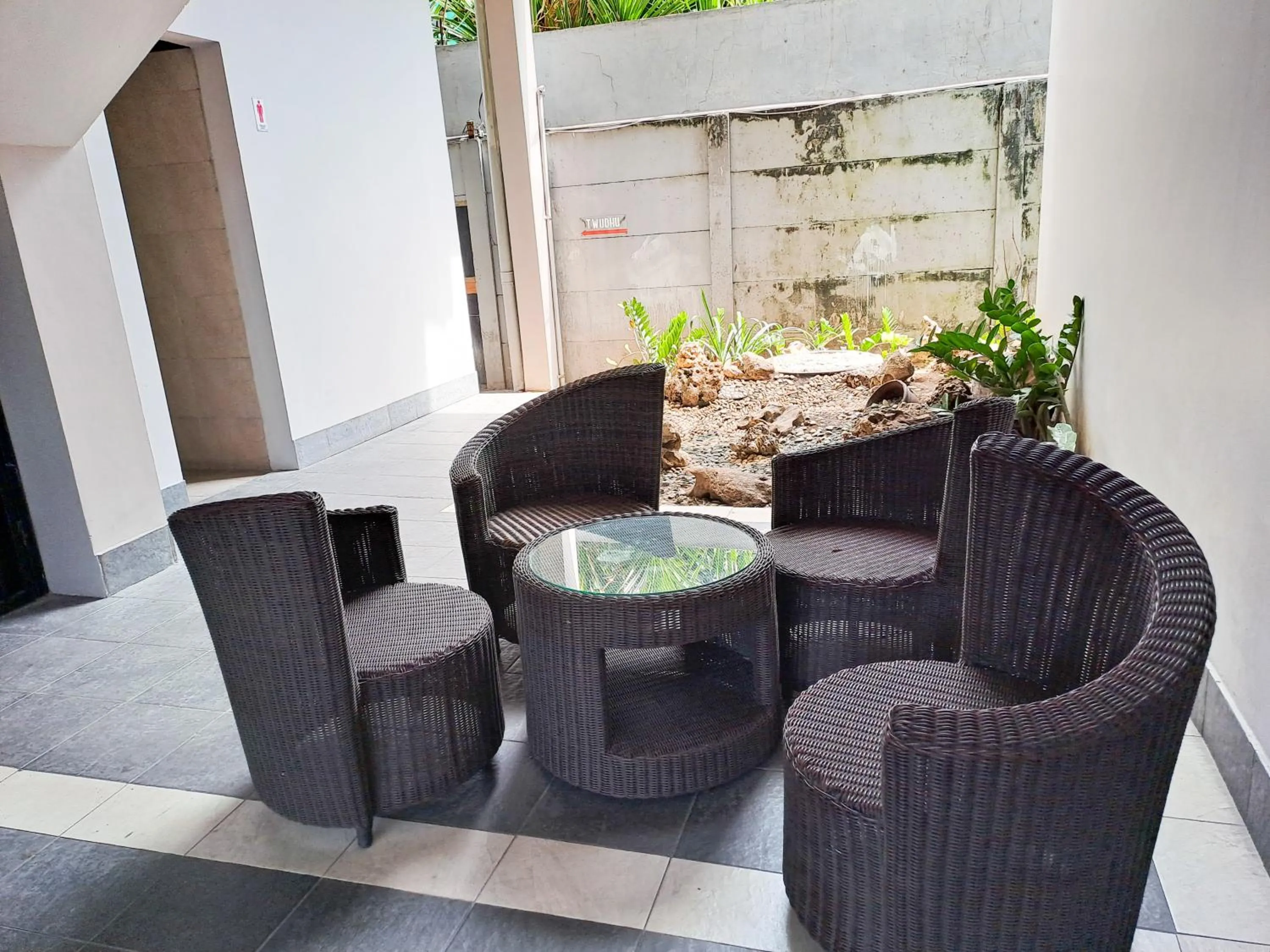 Seating area in HOTEL TILAMAS