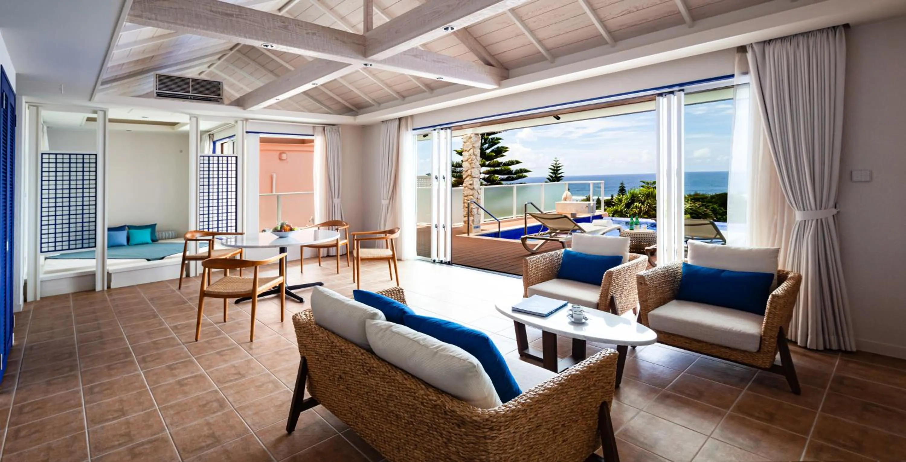 Living room in The Shigira