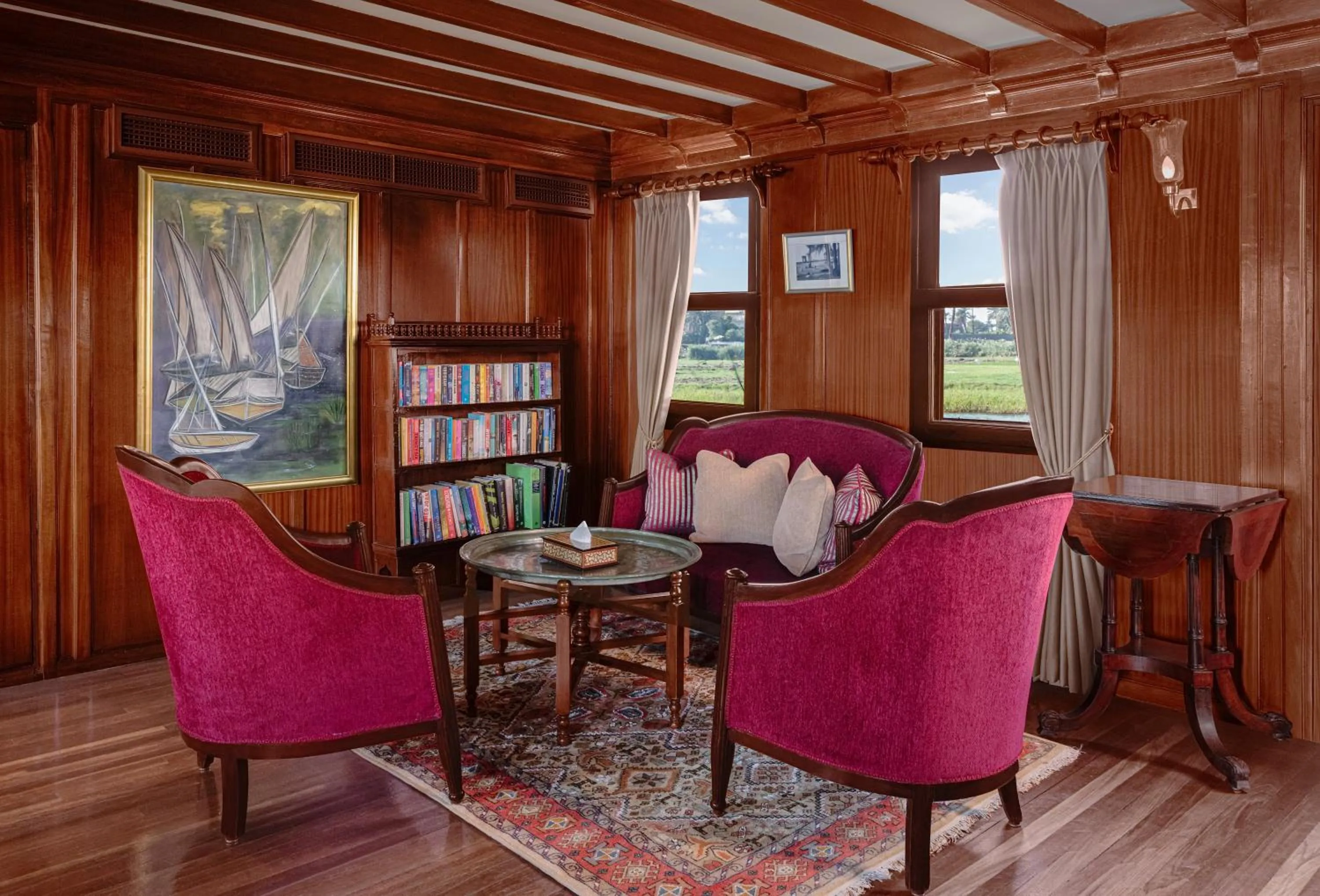 Lobby or reception in Farouz El Nil II Nile Cruise - Every Monday from Luxor for 07 & 05 Nights