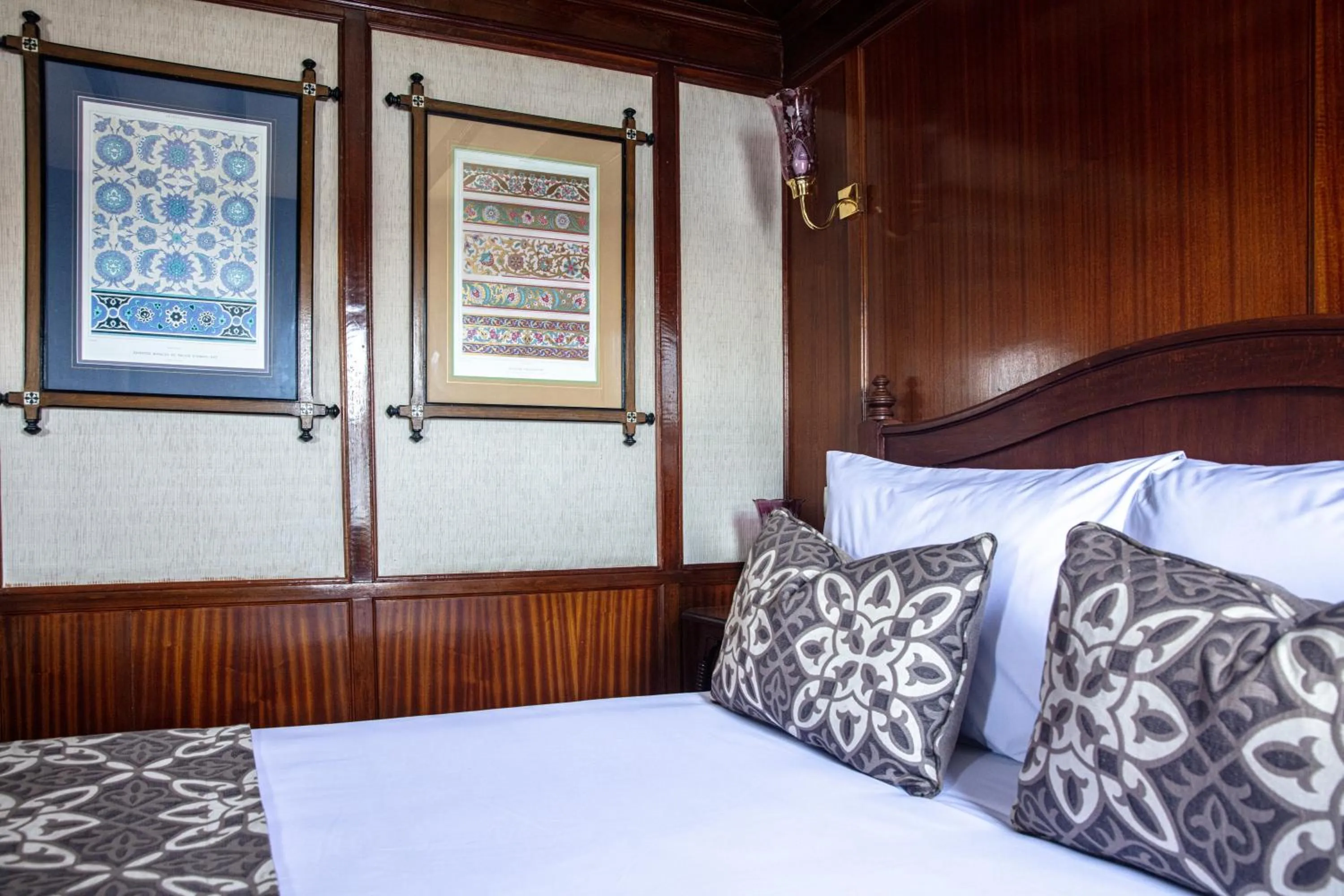 Bed in Farouz El Nil II Nile Cruise - Every Monday from Luxor for 07 & 05 Nights