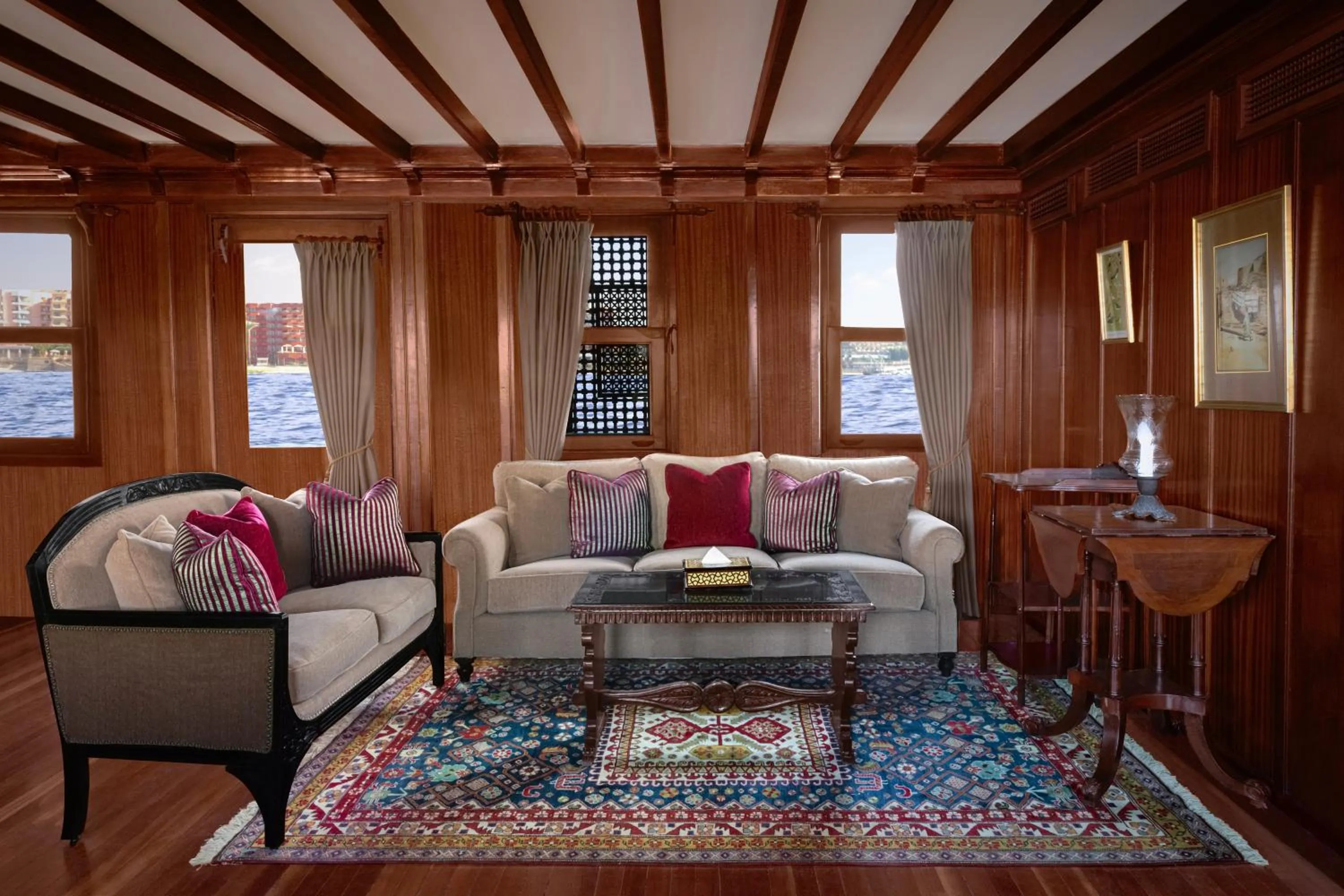 Lobby or reception in Farouz El Nil II Nile Cruise - Every Monday from Luxor for 07 & 05 Nights