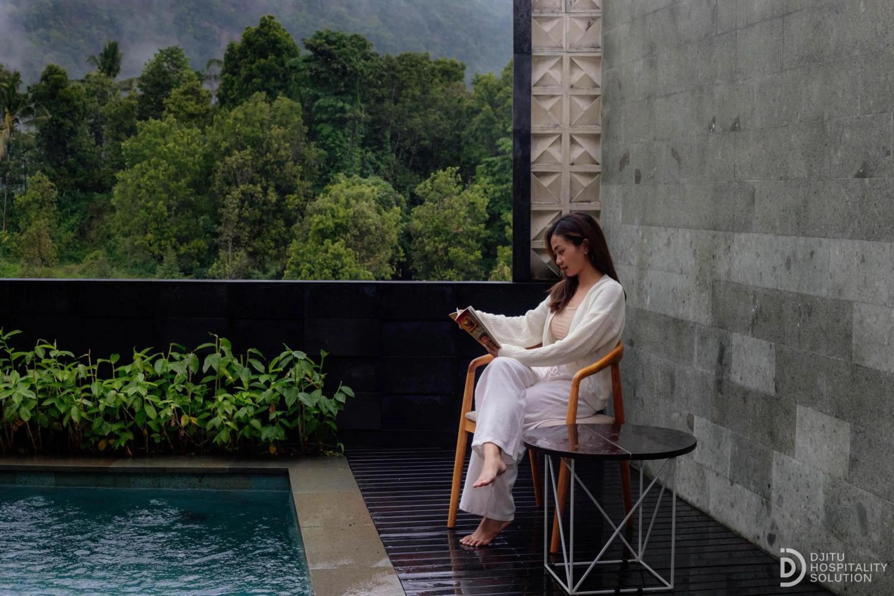 Seating area in Munduk Kupang Sekumpul Villa