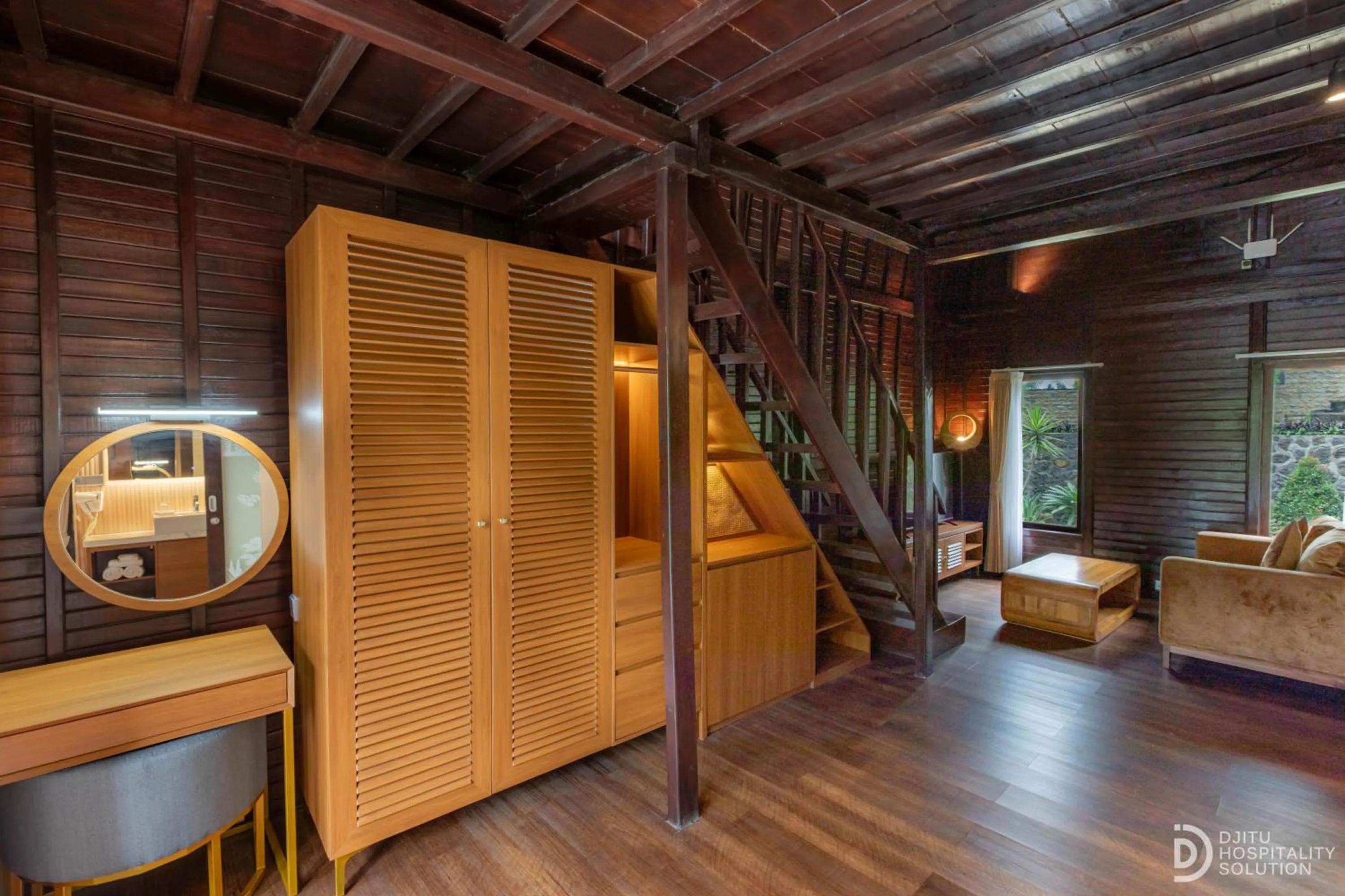 Living room in Munduk Kupang Sekumpul Villa