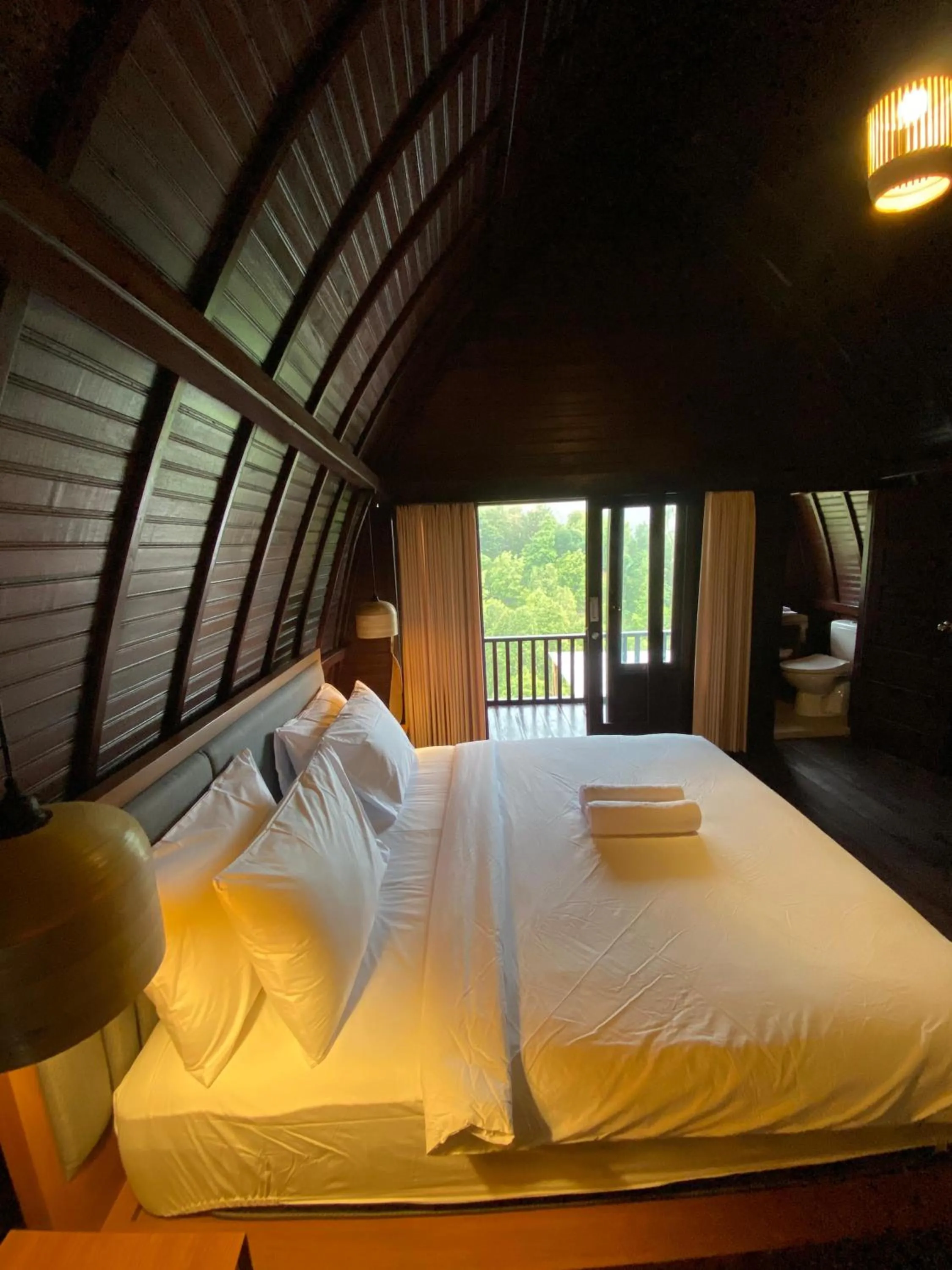 Bed in Munduk Kupang Sekumpul Villa