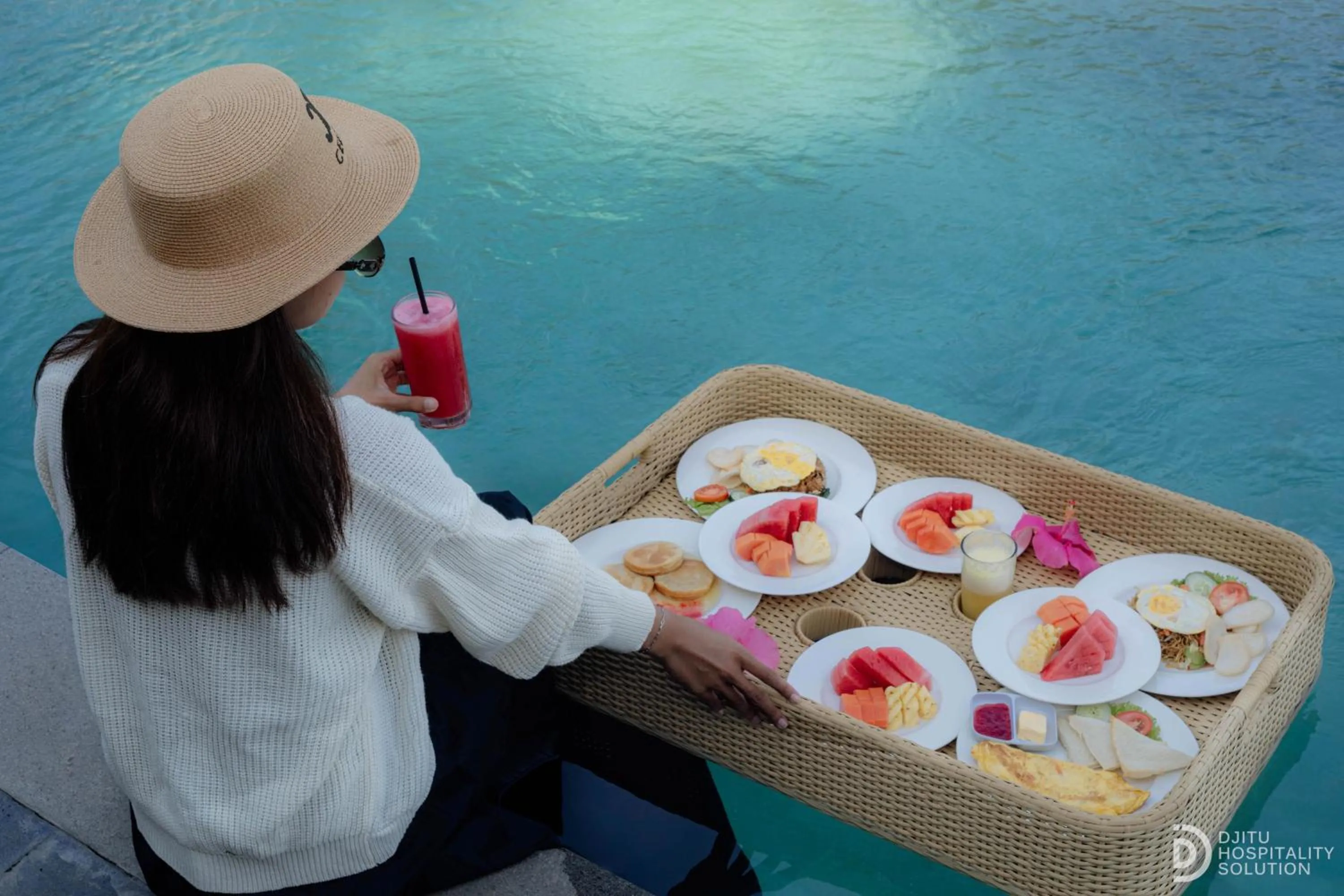 Swimming pool in Munduk Kupang Sekumpul Villa