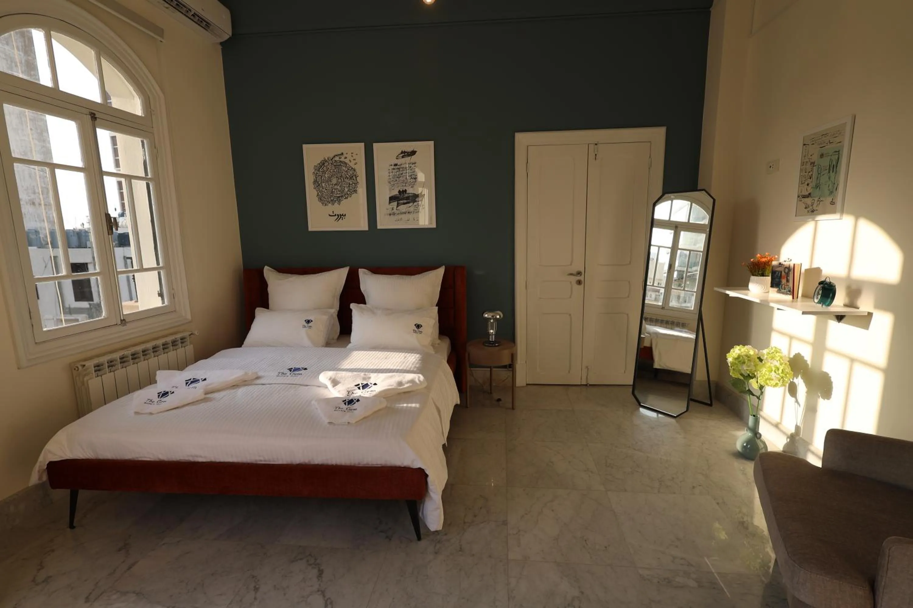 Bed in THE GEM BOUTIQUE HOTEL