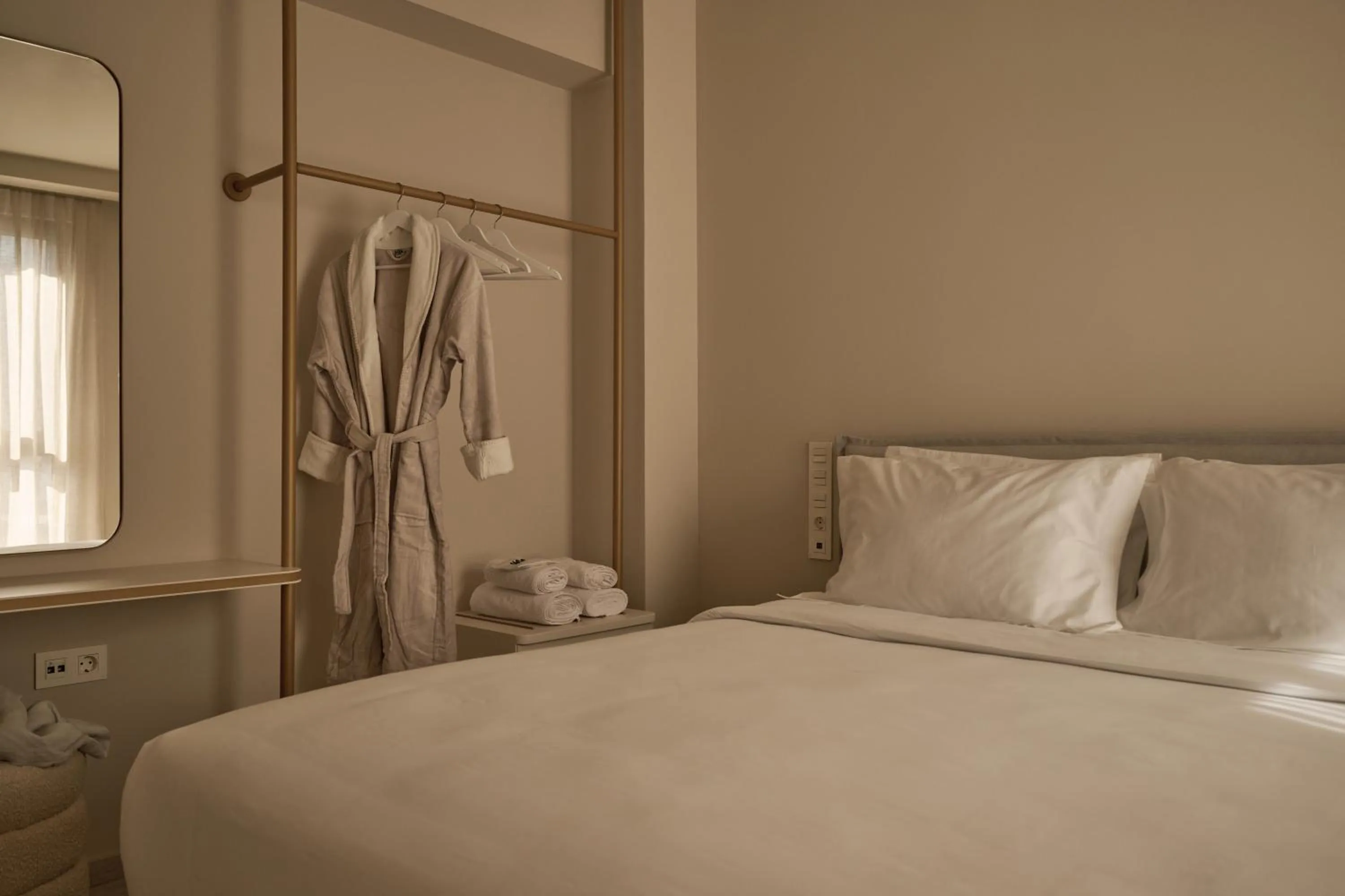 Bed in VISION OMONIA, ATHENS