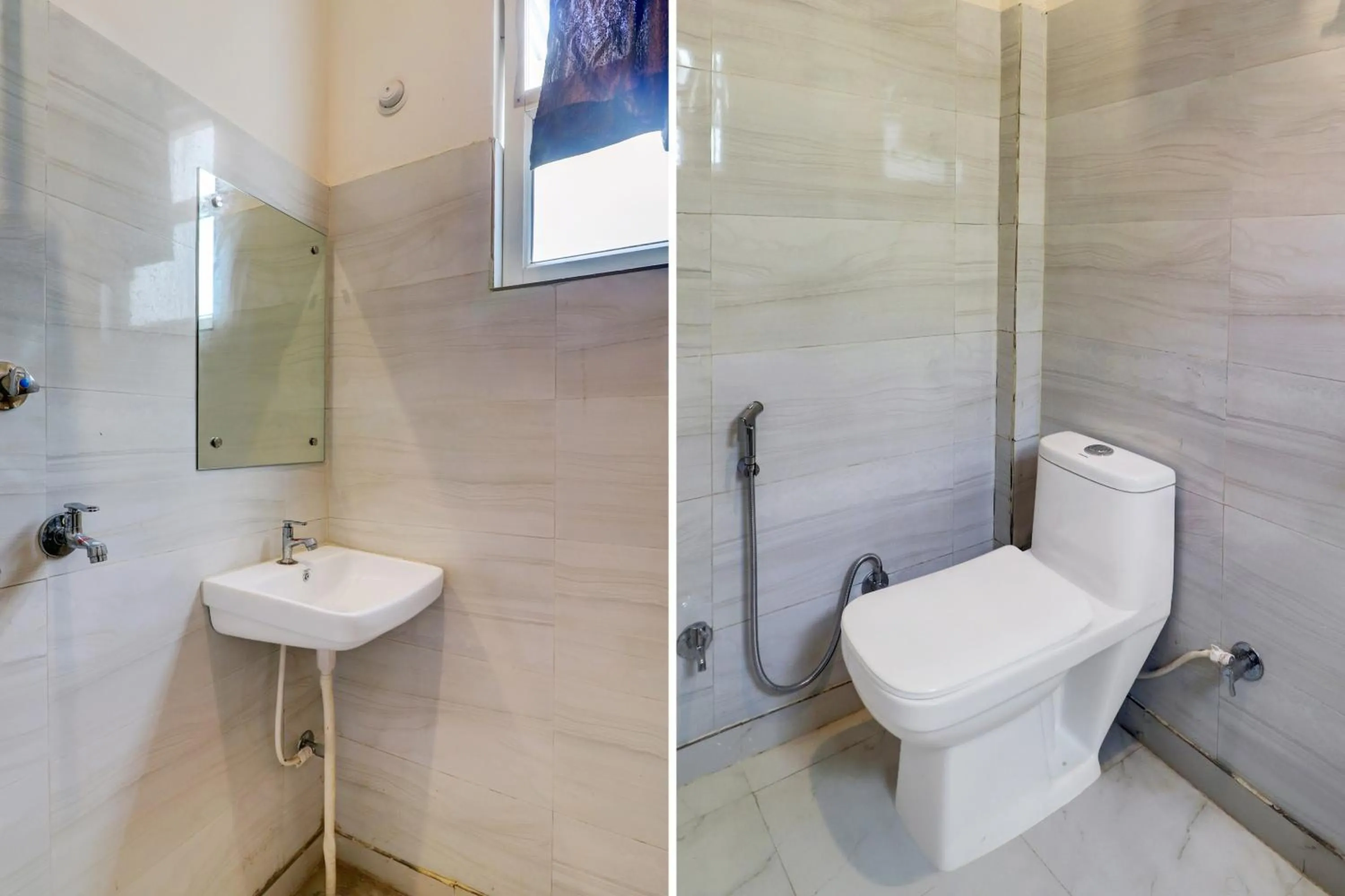 Bathroom in Itsy Hotels Om Pushp Residency