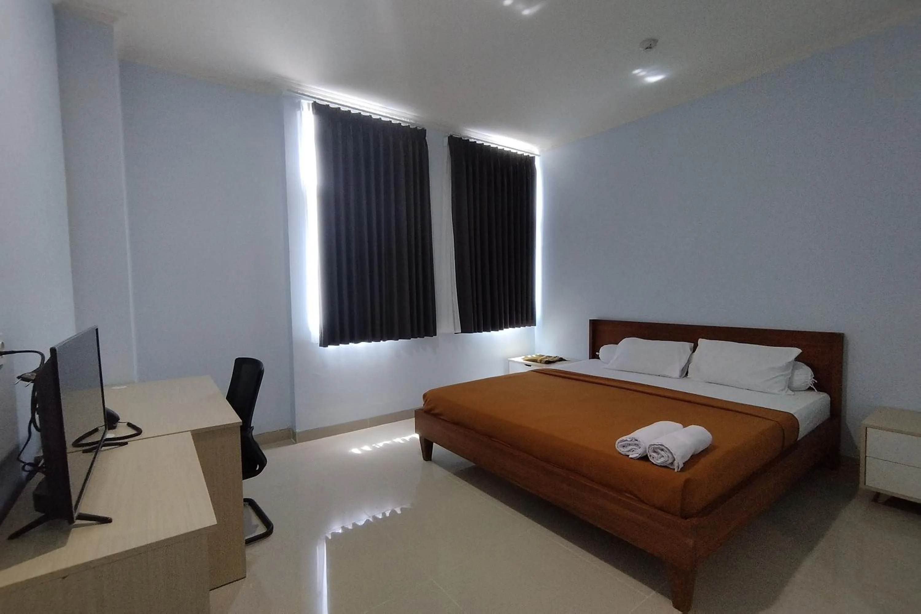 Bed in Hotel Sutha Inn Syariah