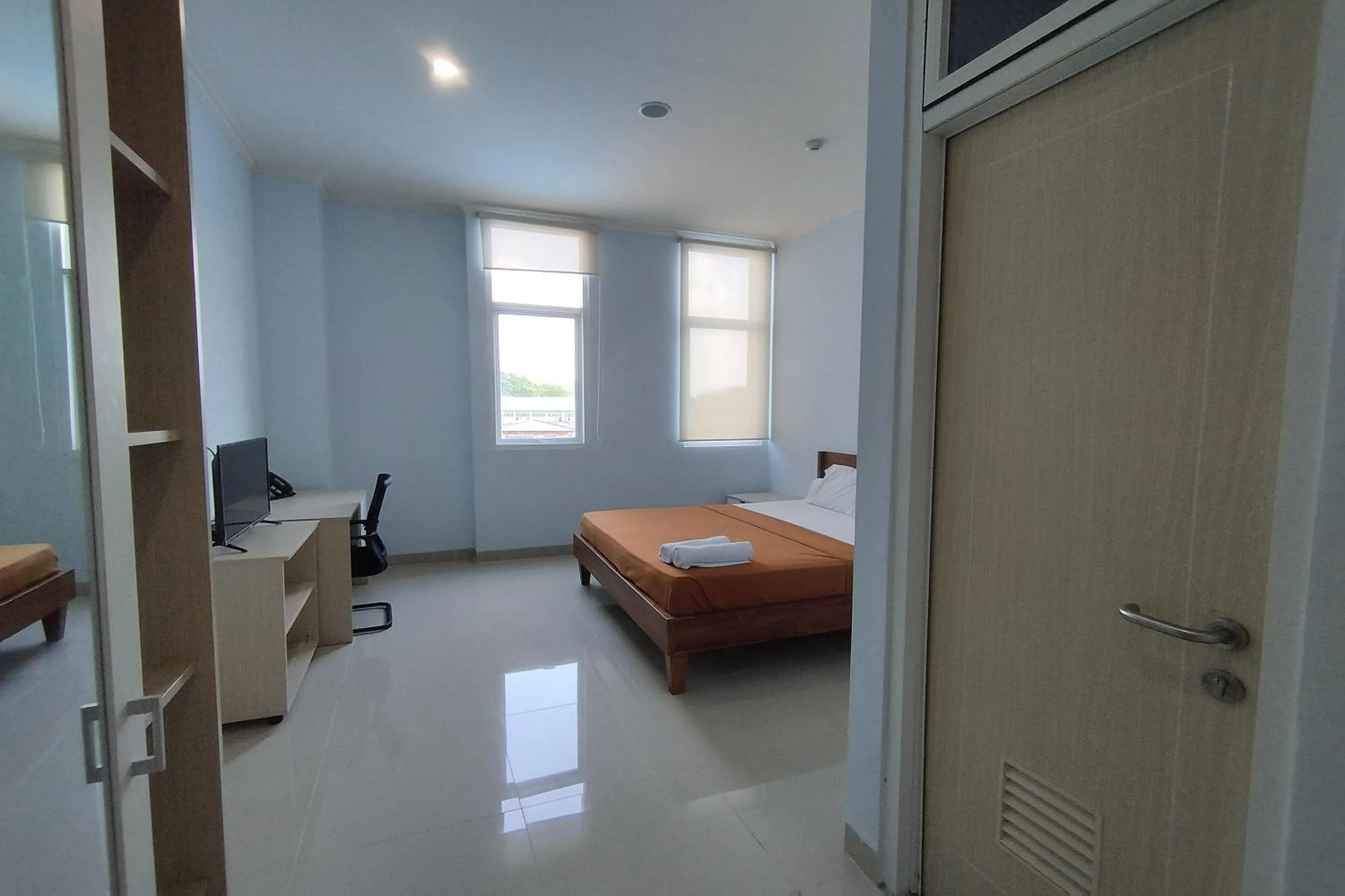 Bed in Hotel Sutha Inn Syariah