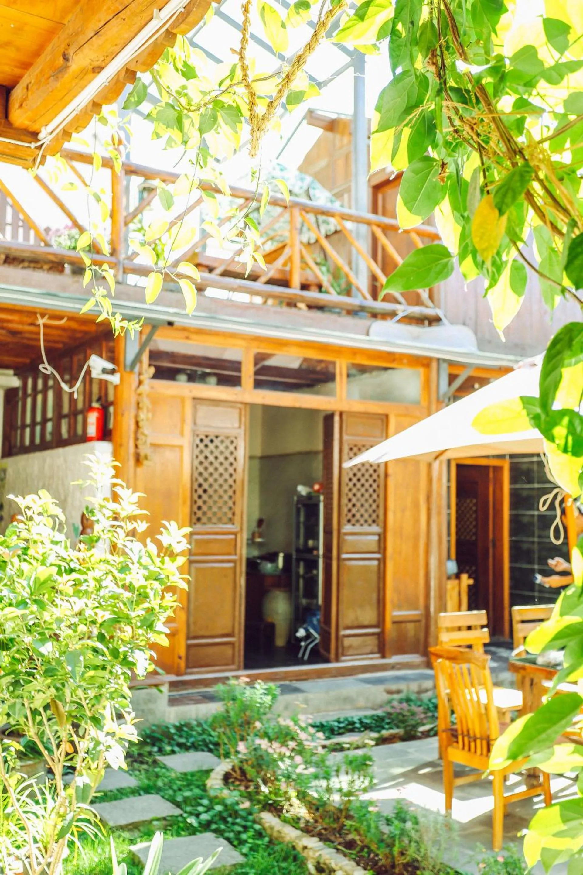 Garden in Cabin 7 Inn