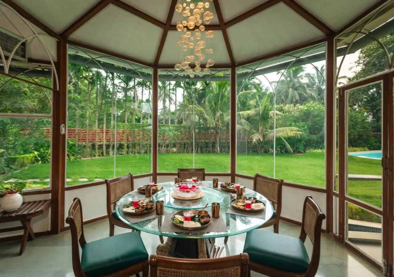 Patio in LohonoStays Villa Lani