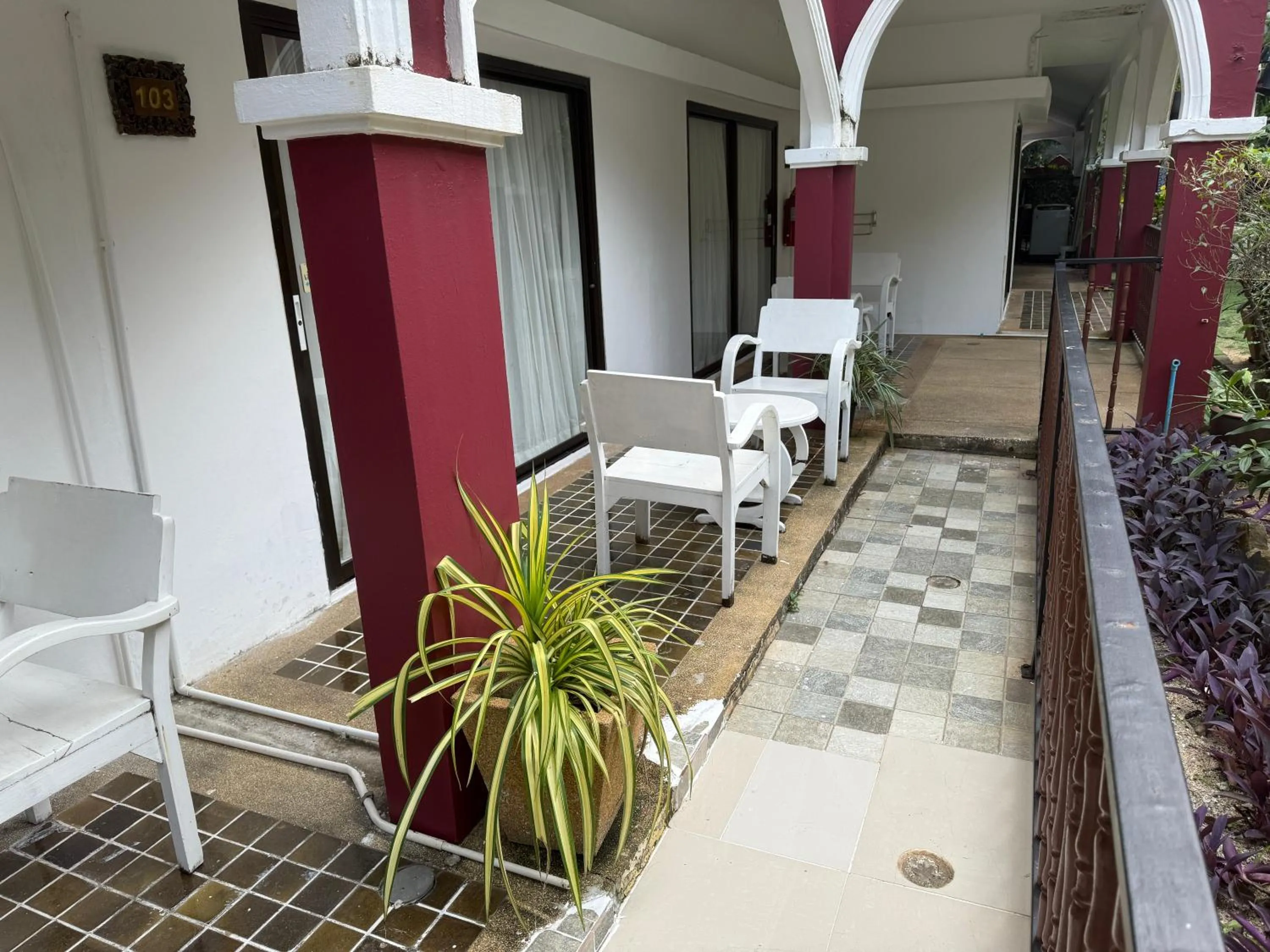 Property building in THE TOP PATONG RESORT.