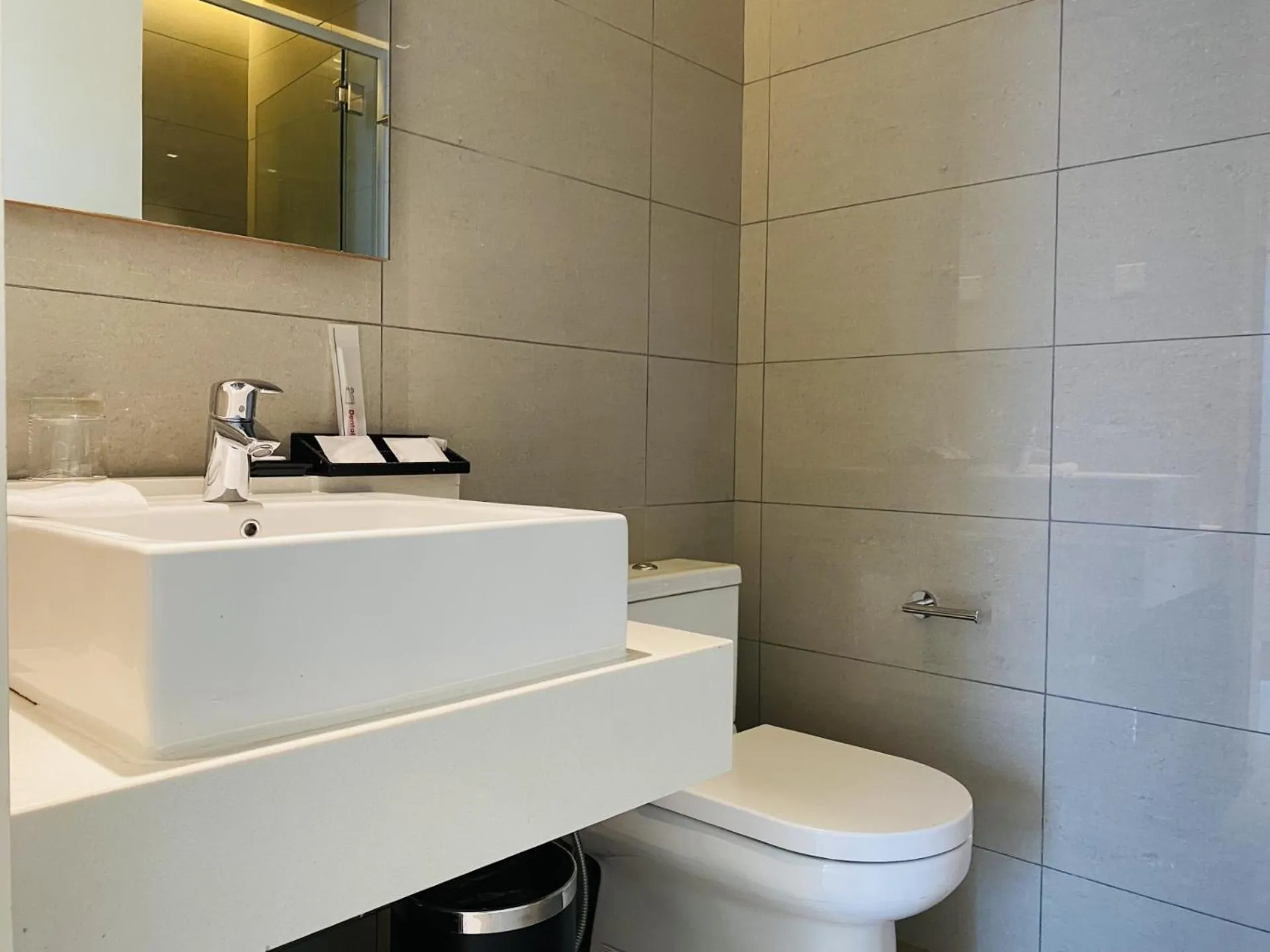 Toilet in Tribeca Serviced Hotel by Millennium