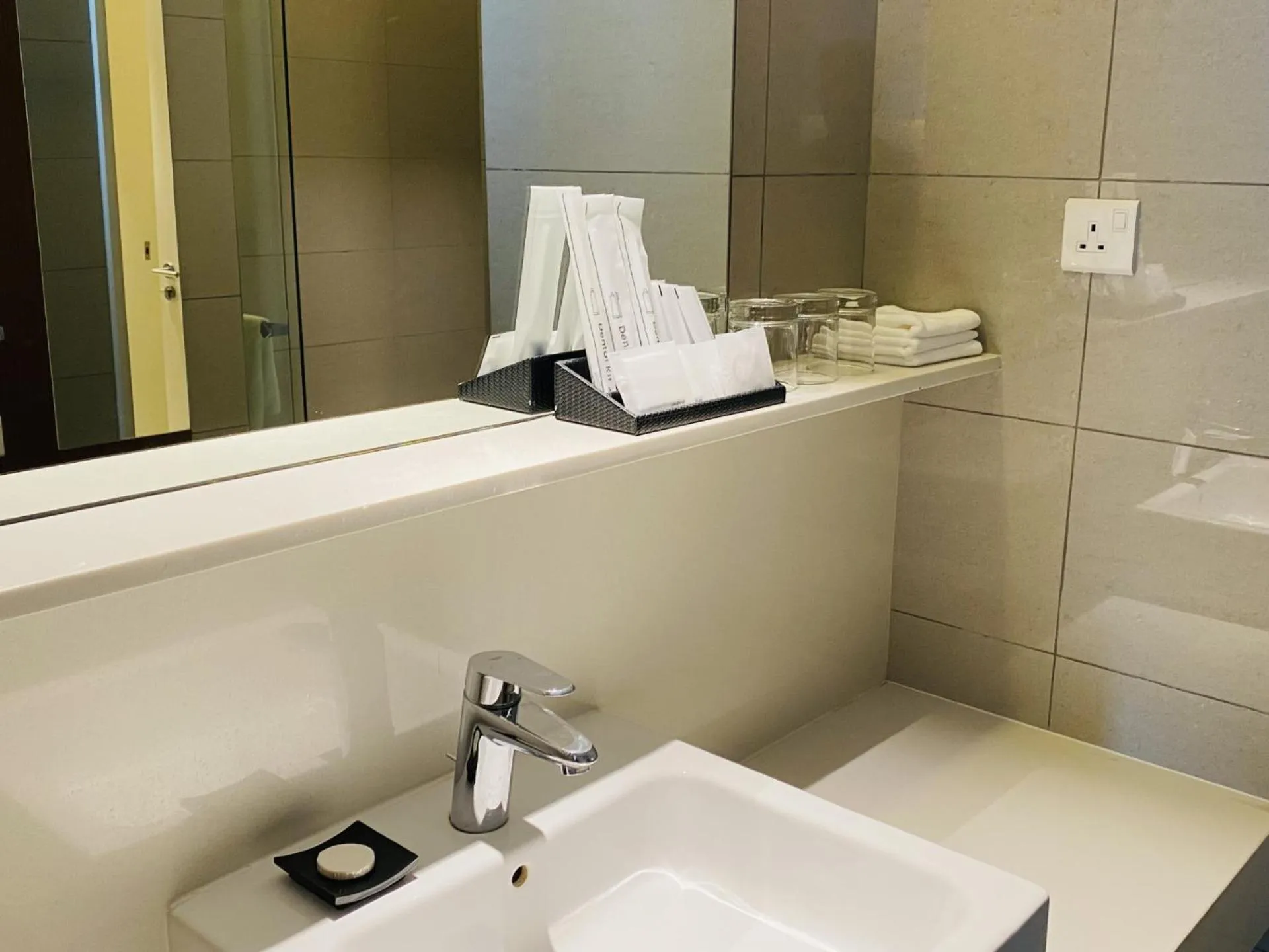 Toilet in Tribeca Serviced Hotel by Millennium