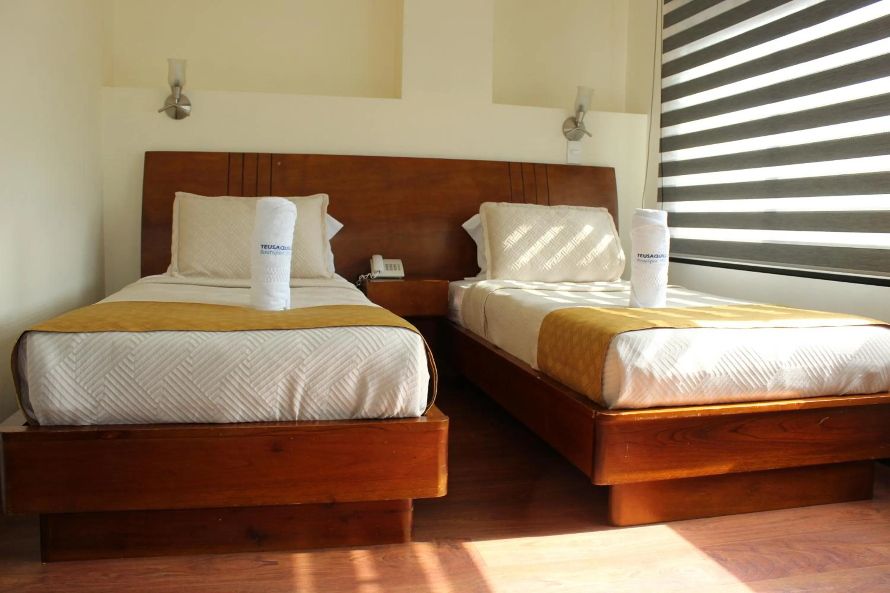 Bed in HOTEL TEUSAQUILLO BOUTIQUE BOGOTA