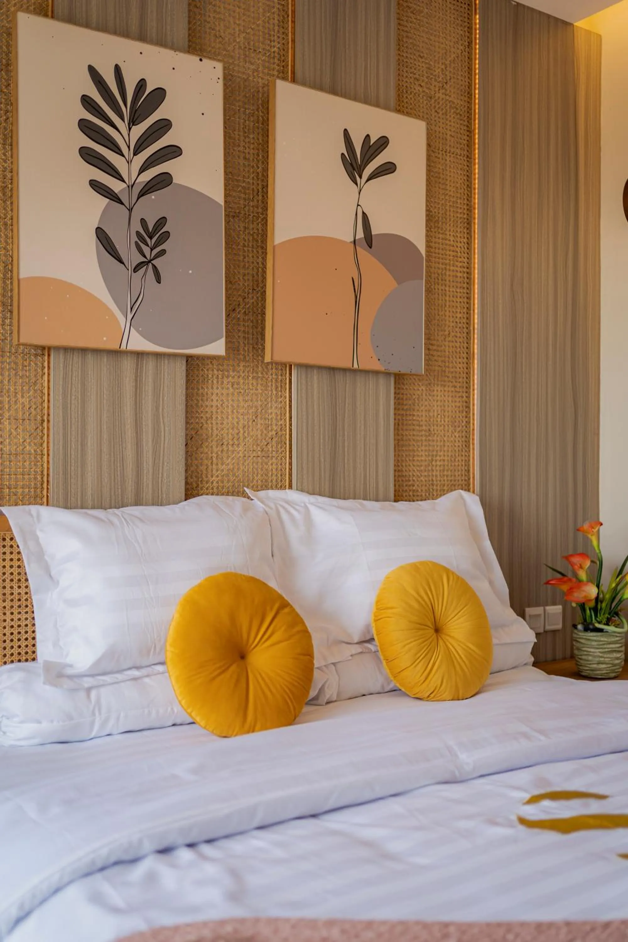 Bed in Stay.vie Hotel