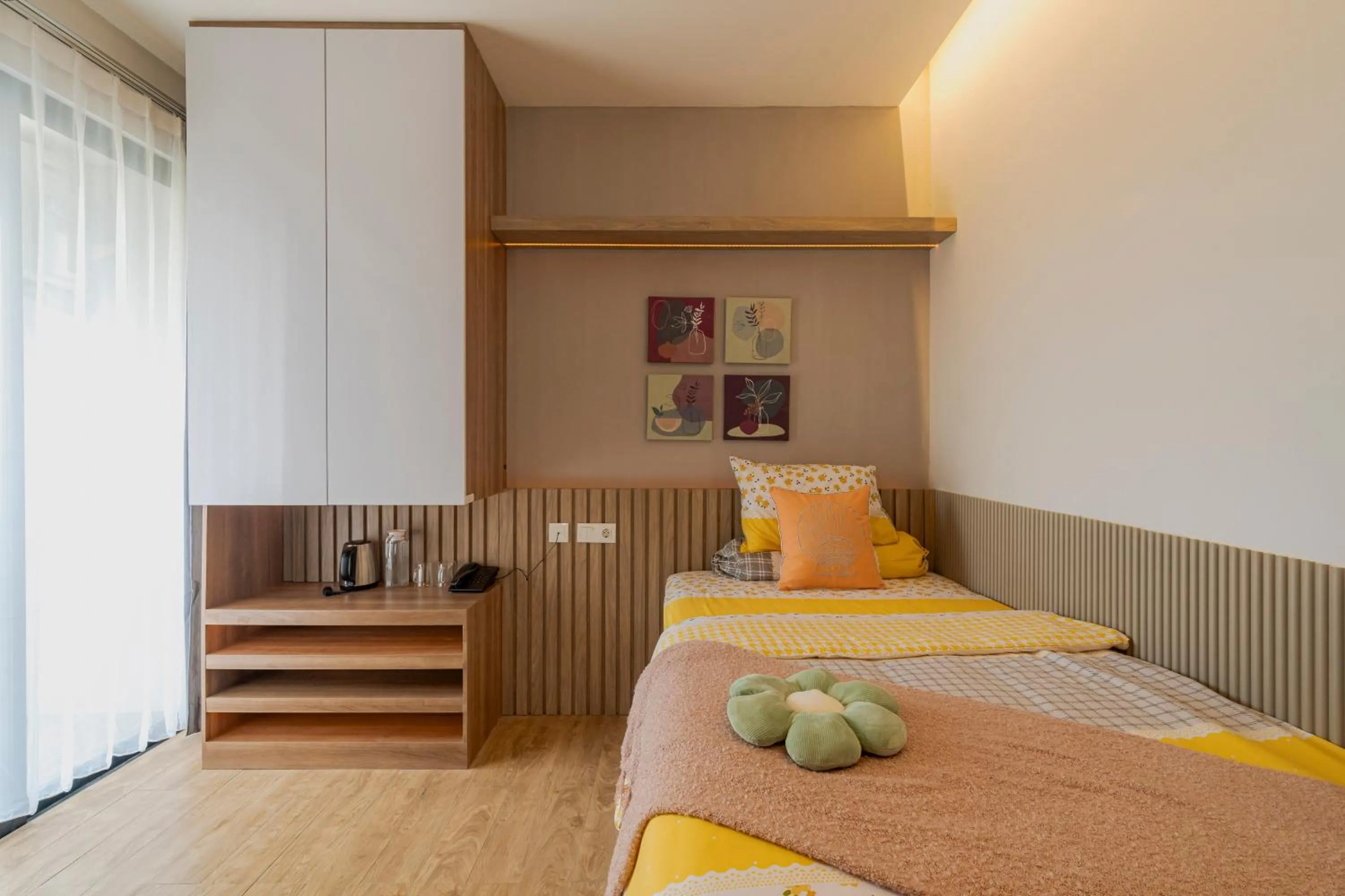 Bed in Stay.vie Hotel