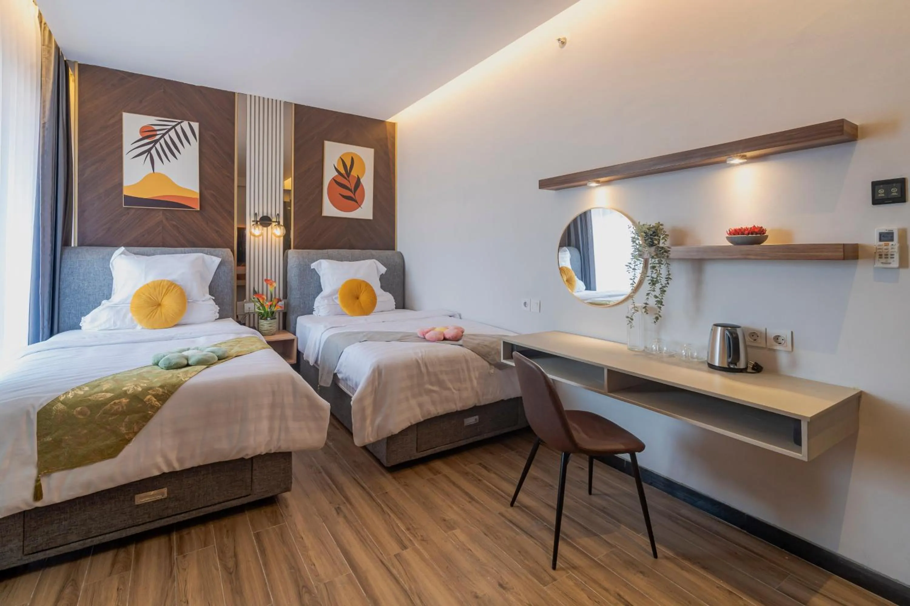 Bed in Stay.vie Hotel