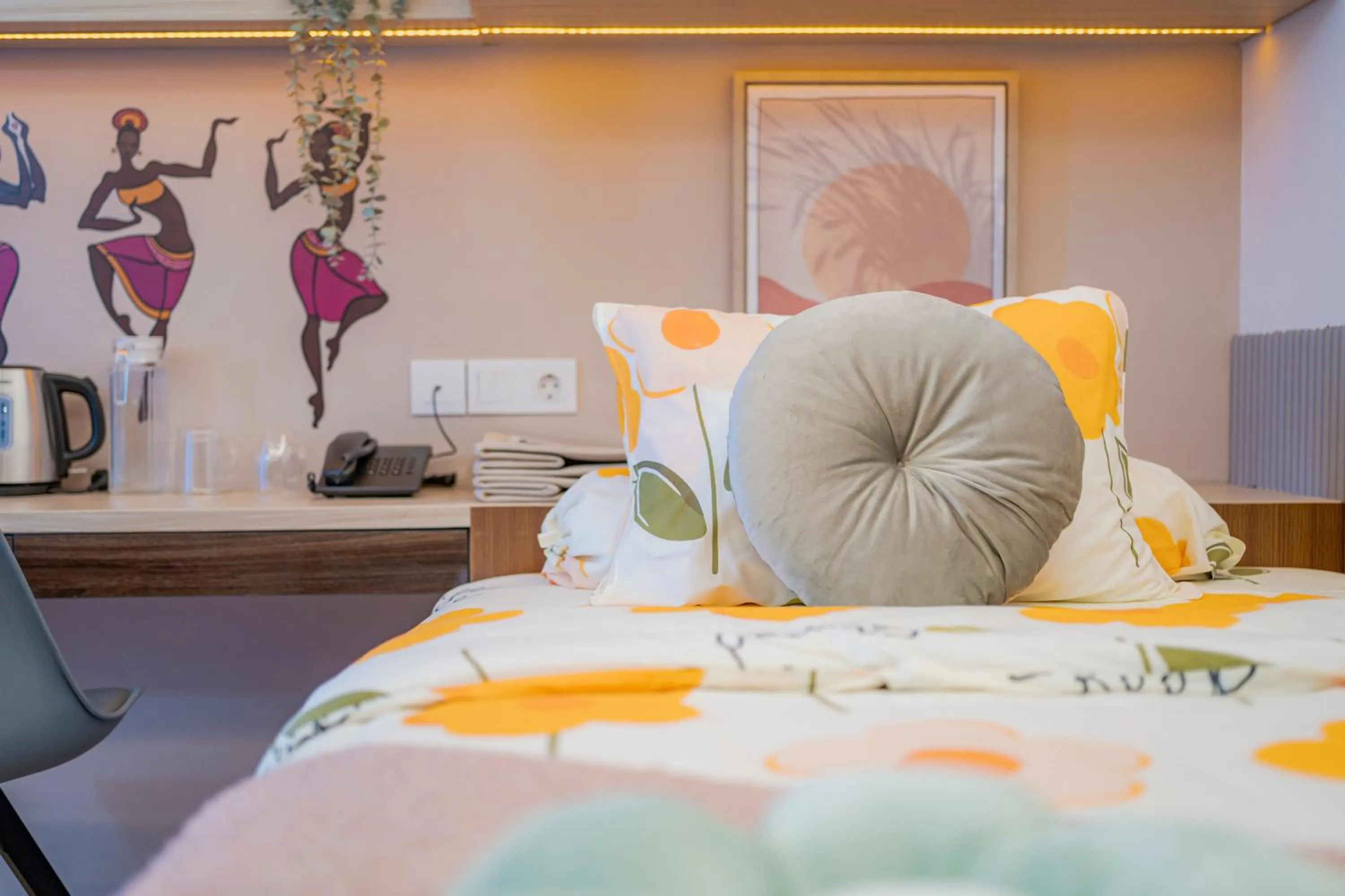 Bed in Stay.vie Hotel