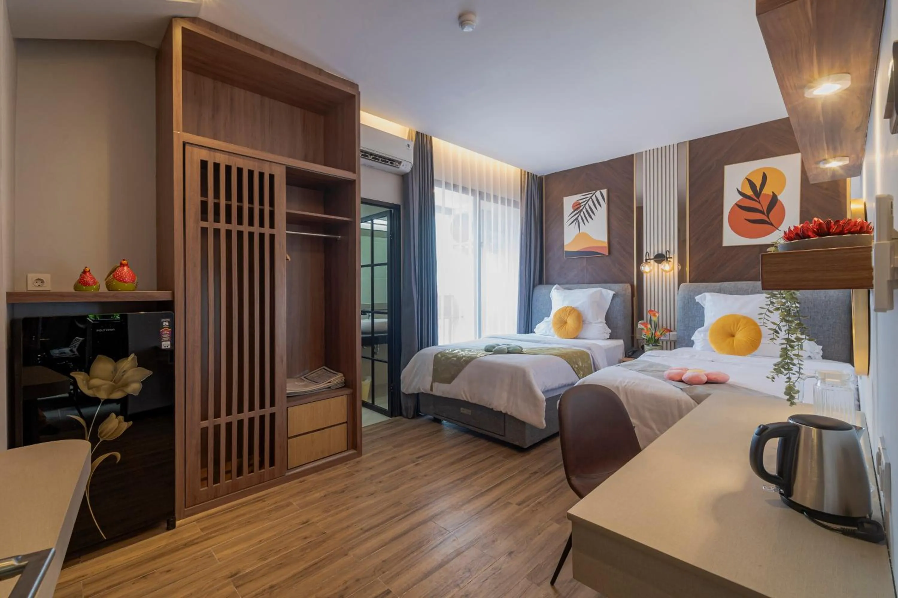 Bed in Stay.vie Hotel