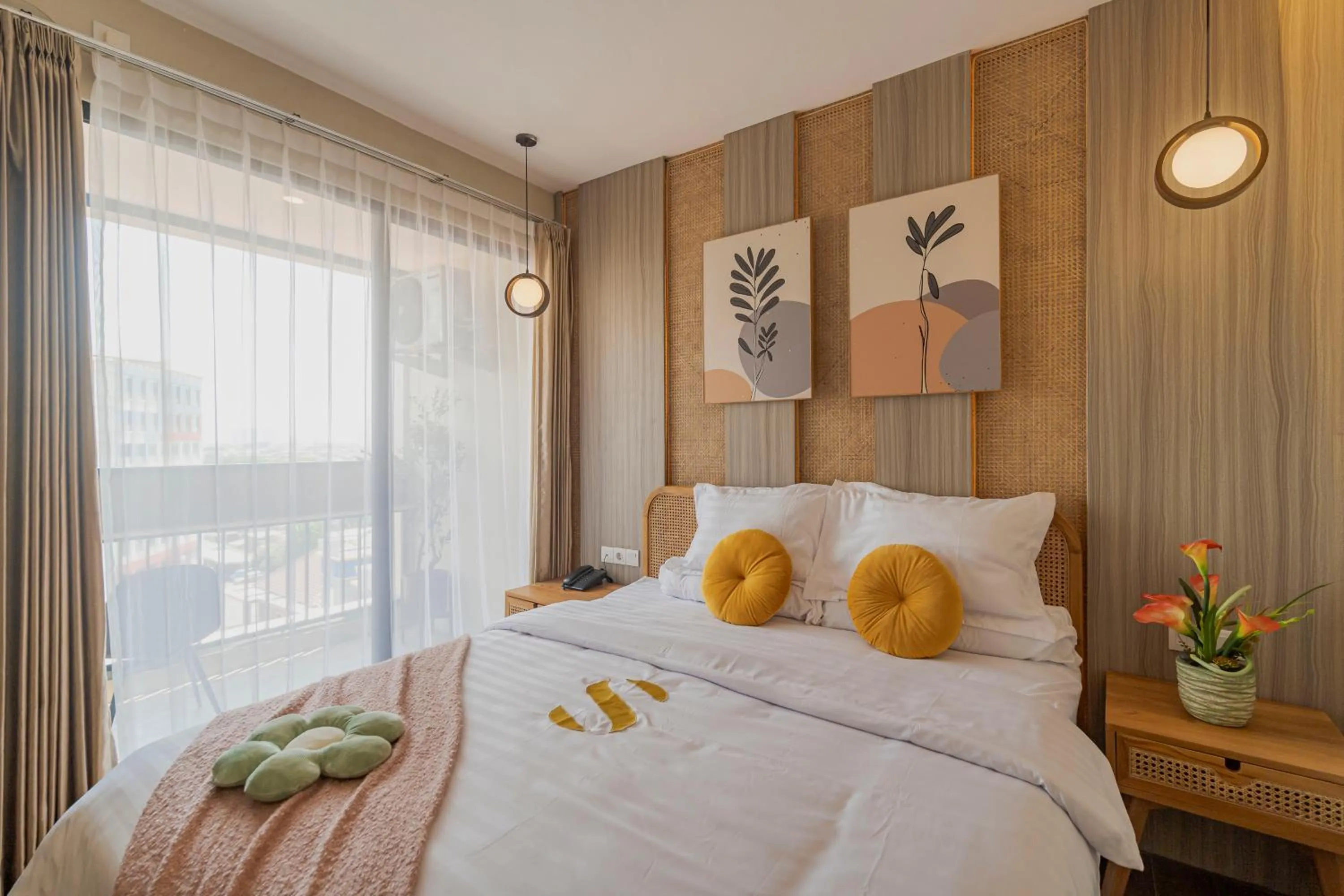 Bed in Stay.vie Hotel