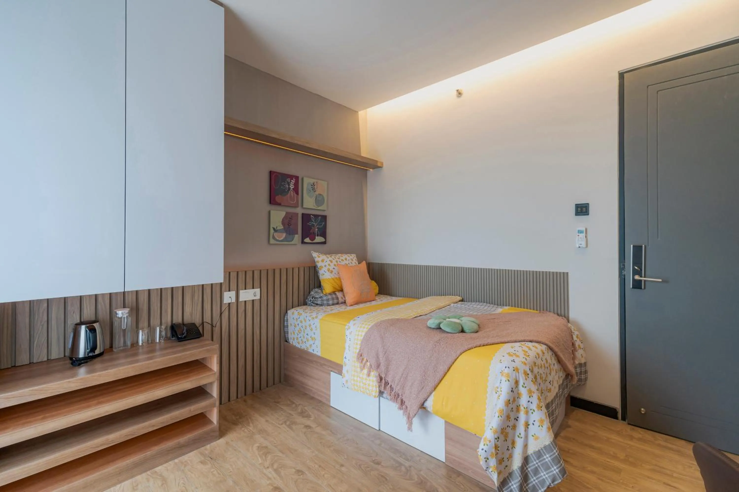 Bed in Stay.vie Hotel