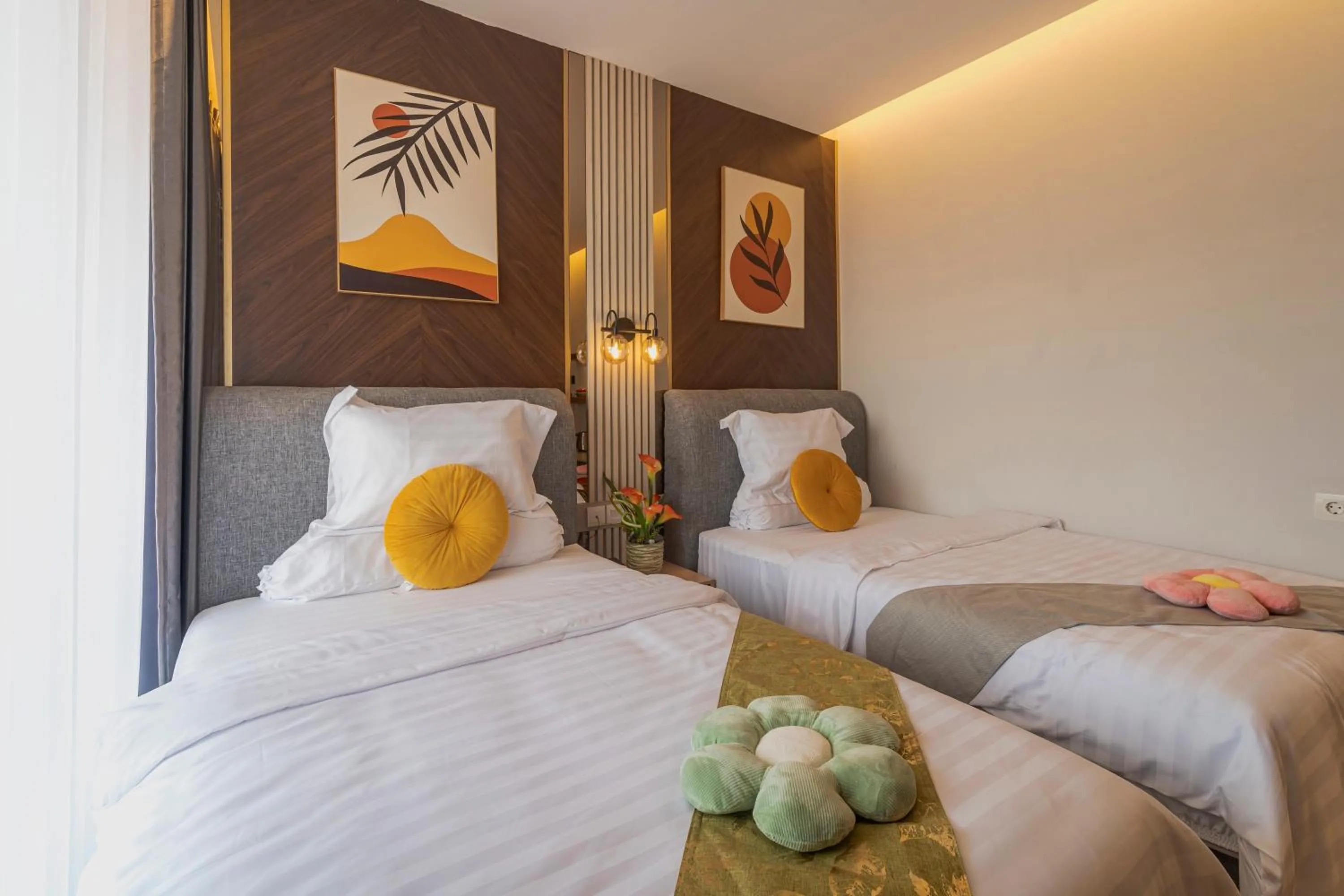 Bed in Stay.vie Hotel