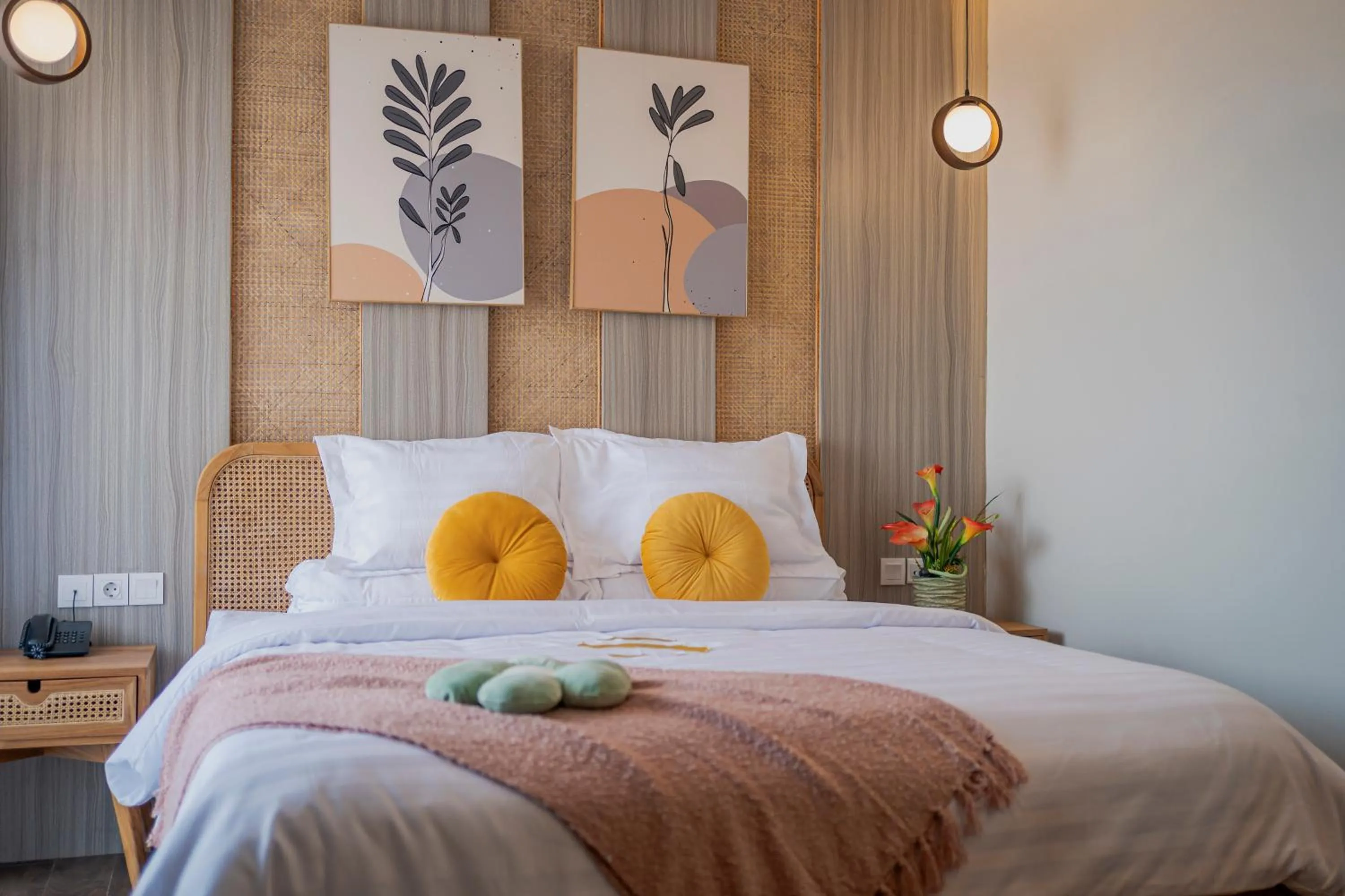 Bed in Stay.vie Hotel