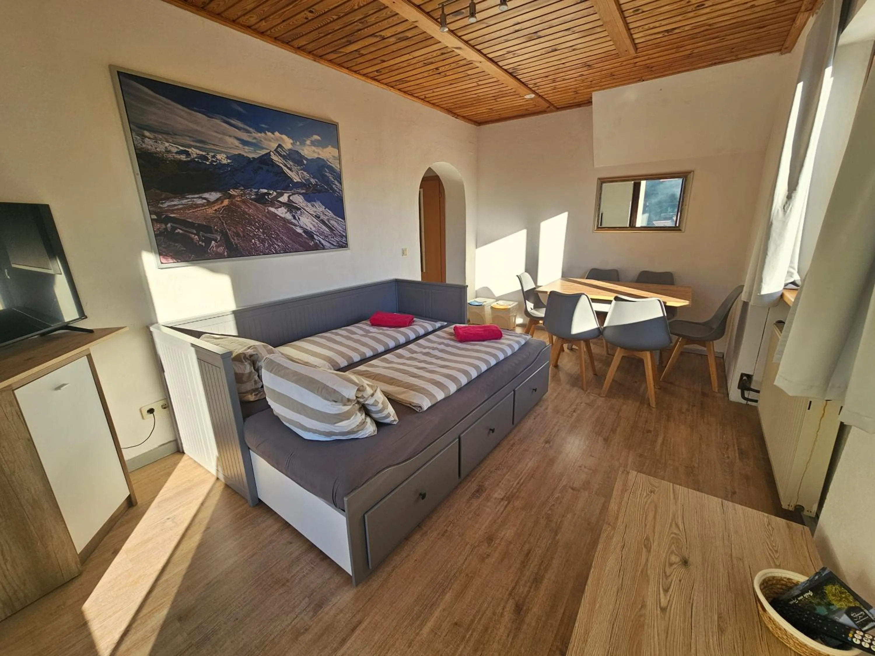 Living room in Karawanken Lodge