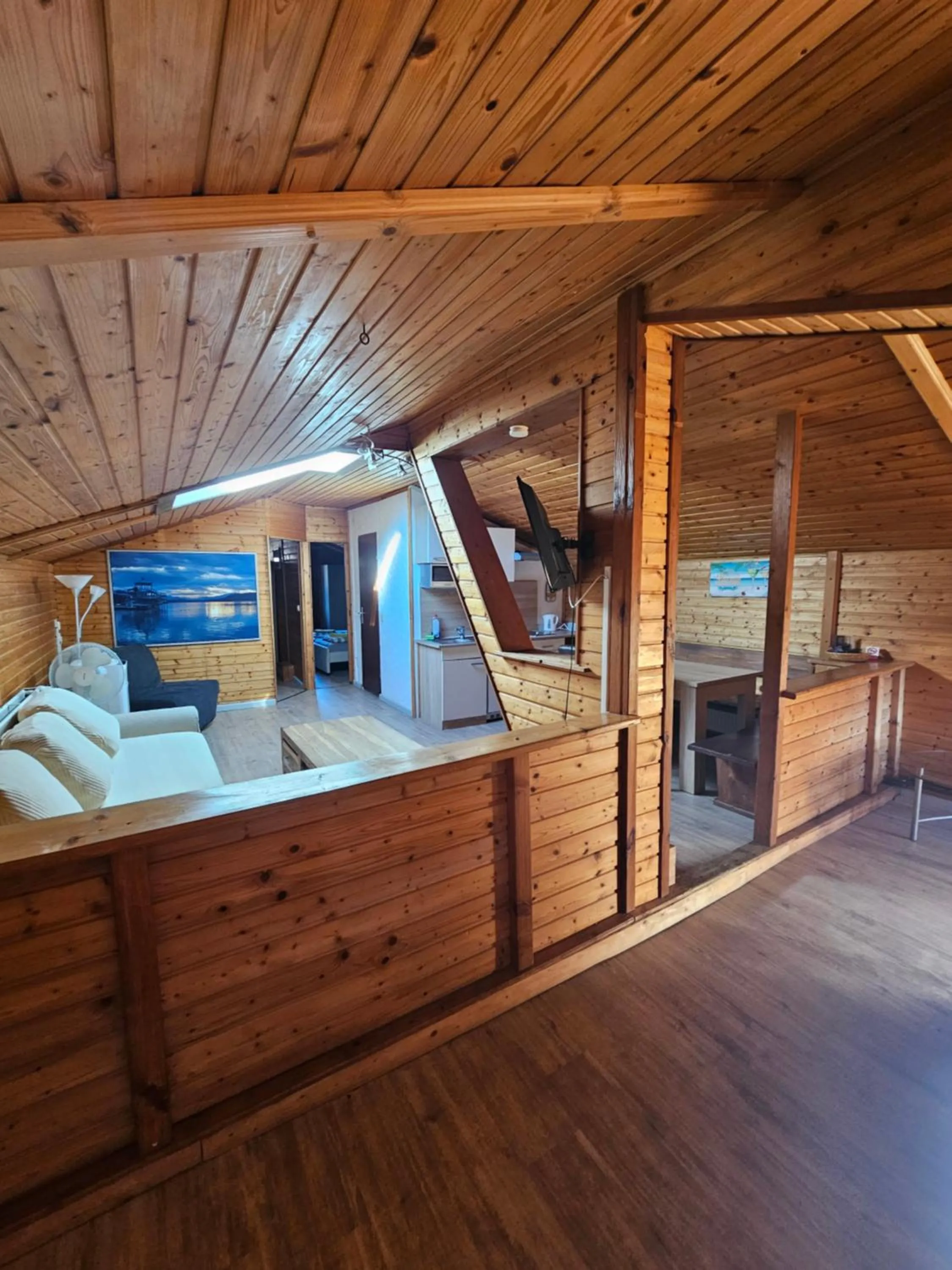 Living room in Karawanken Lodge