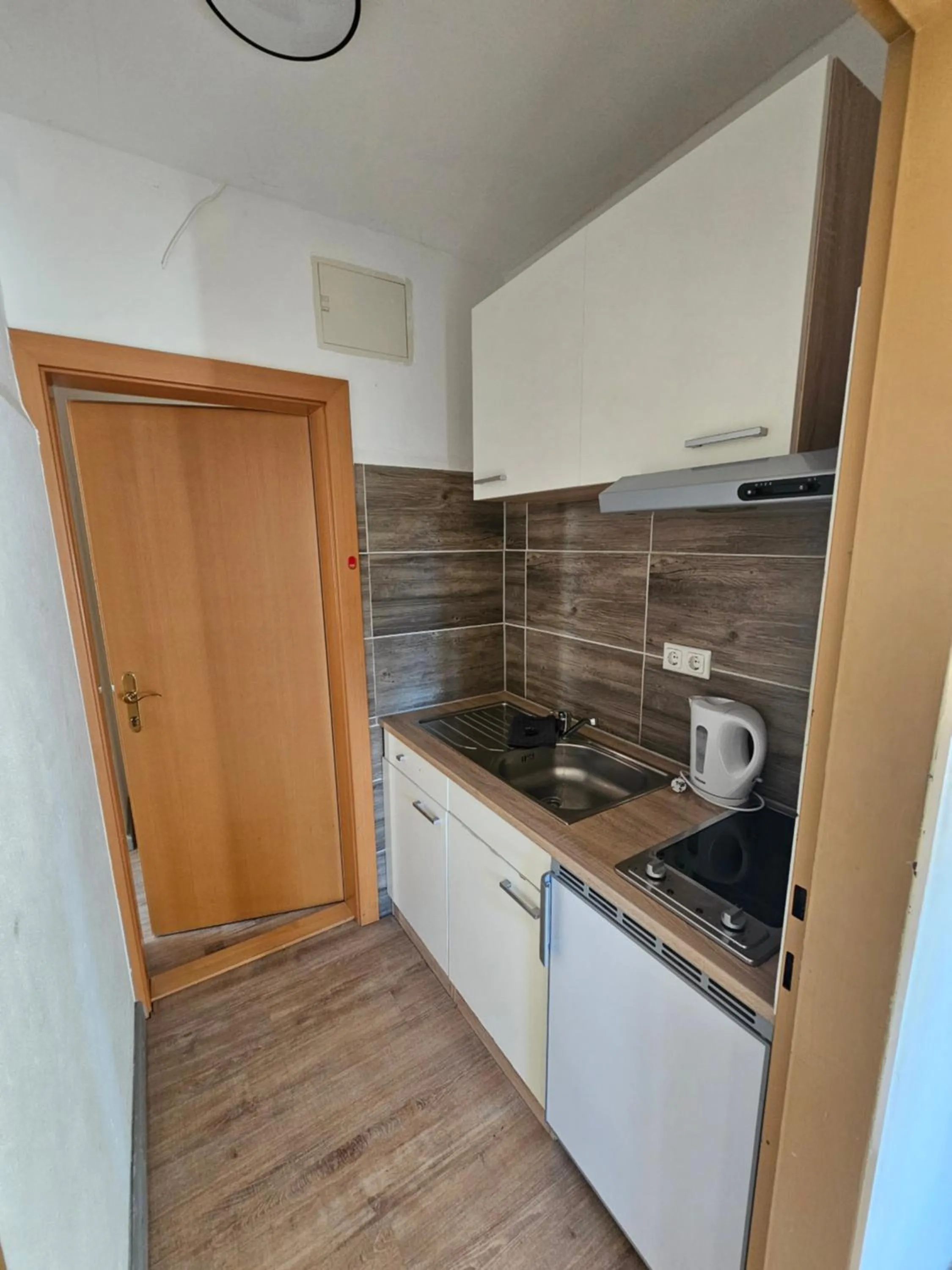 Kitchen or kitchenette in Karawanken Lodge