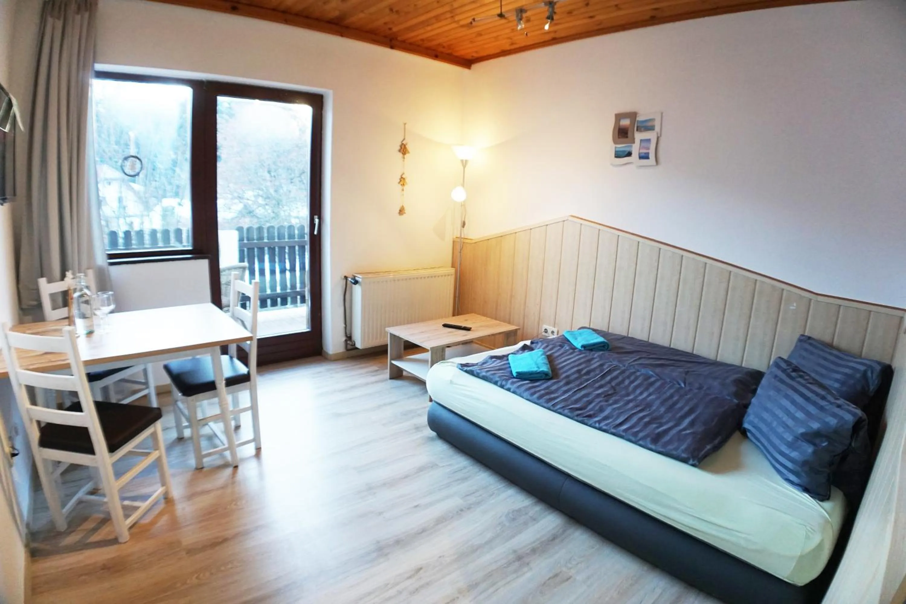 Bed in Karawanken Lodge