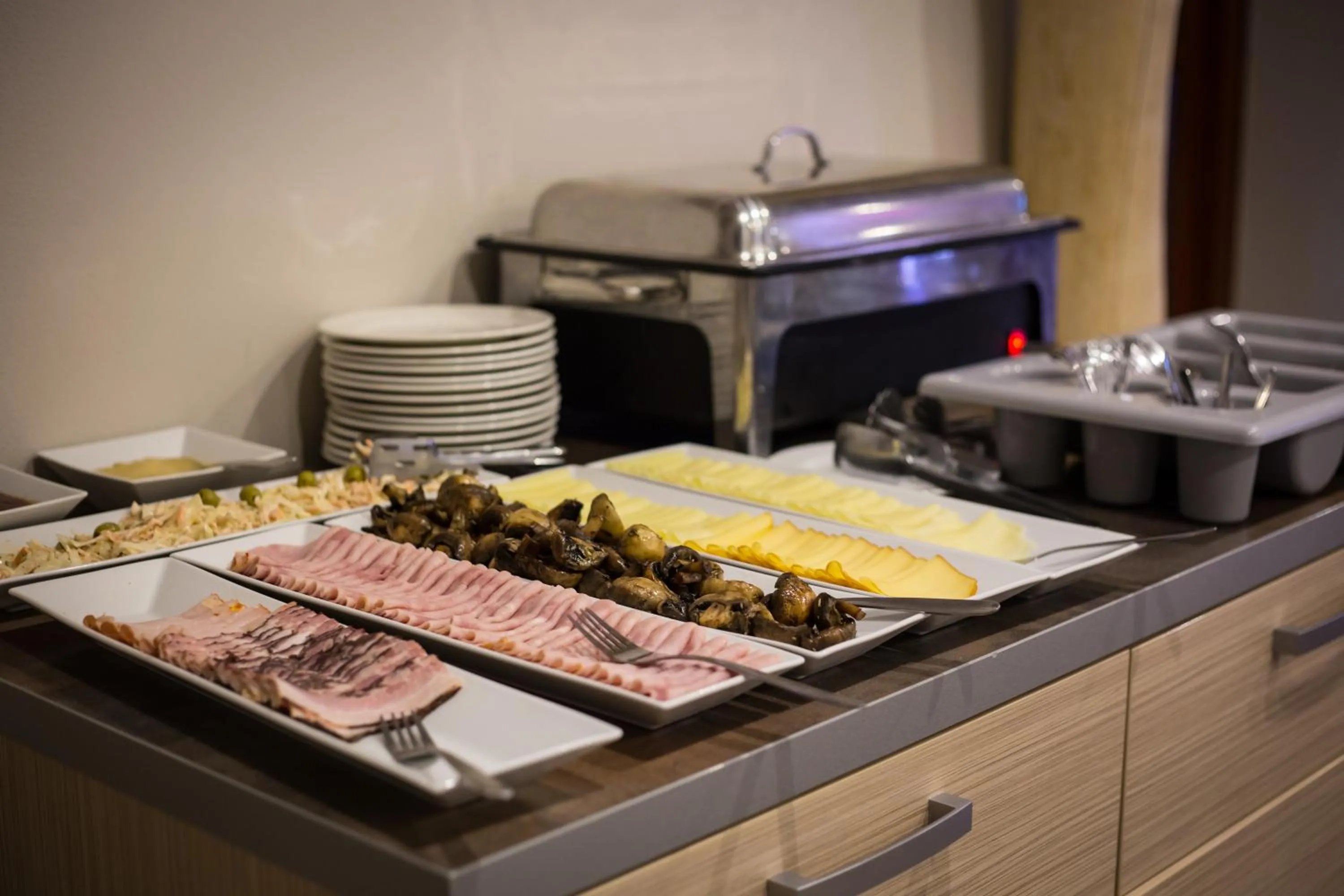 Buffet breakfast in Wellness hotel Sauna