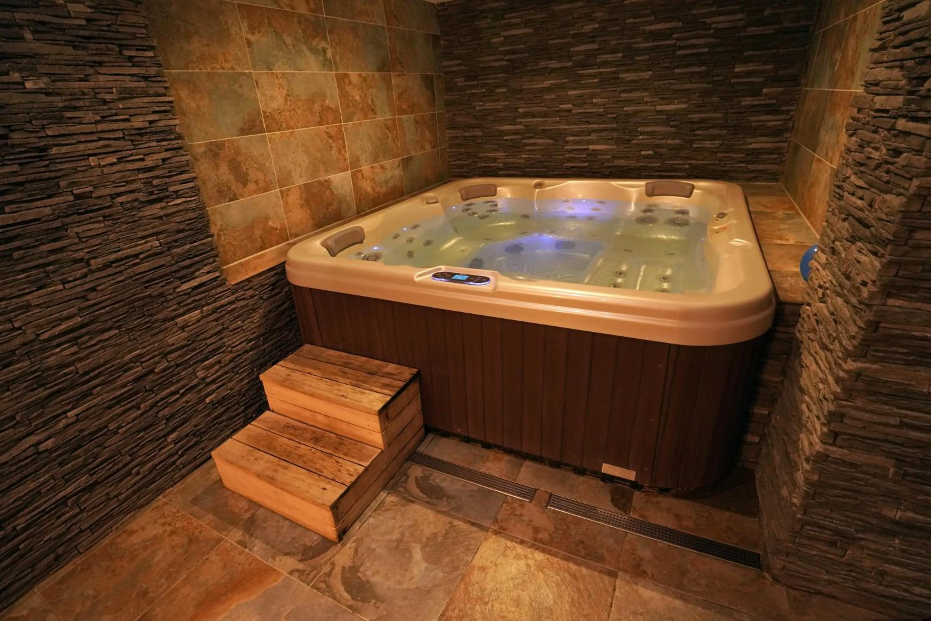Hot Tub in Wellness hotel Sauna