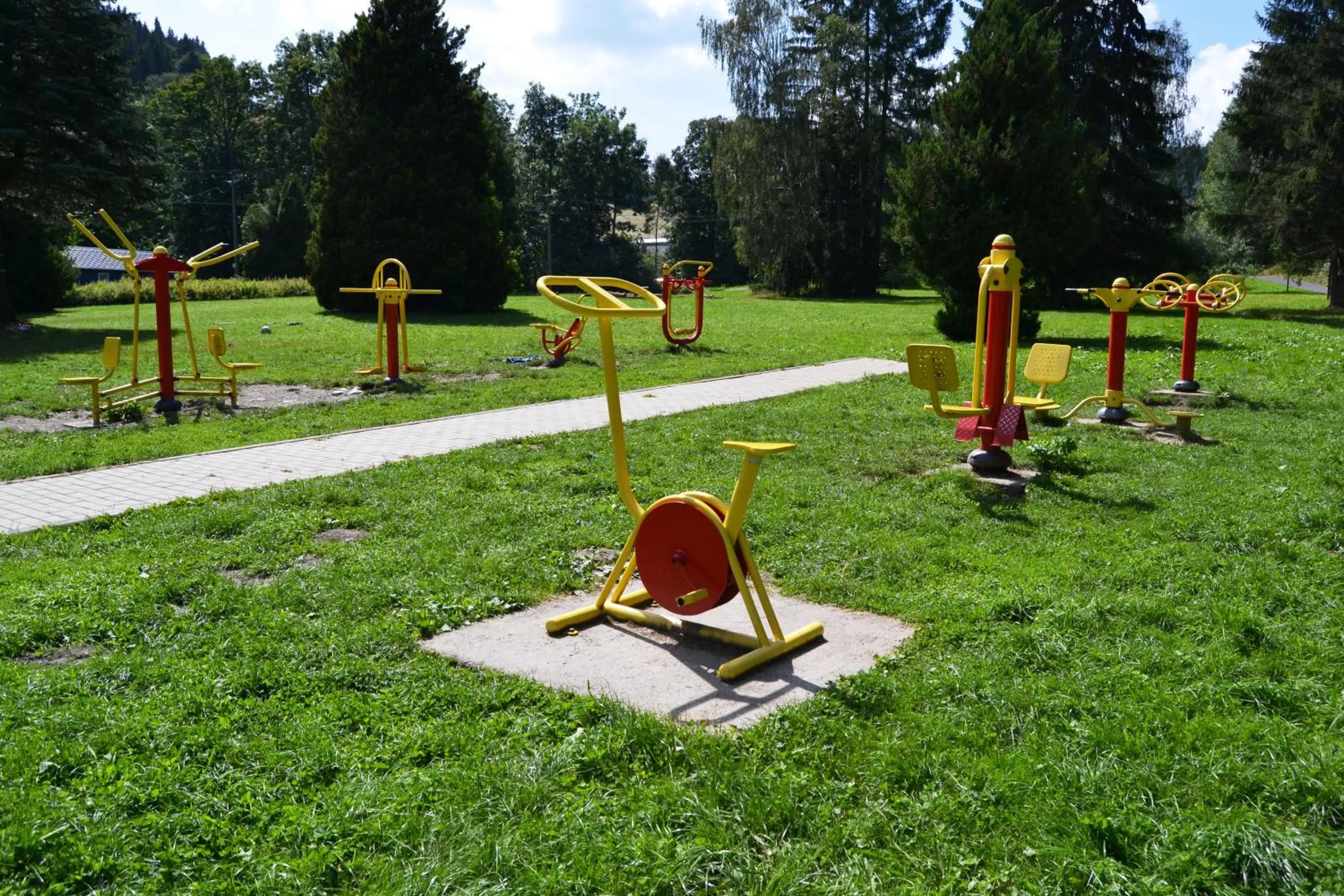 Fitness centre/facilities in Wellness hotel Sauna