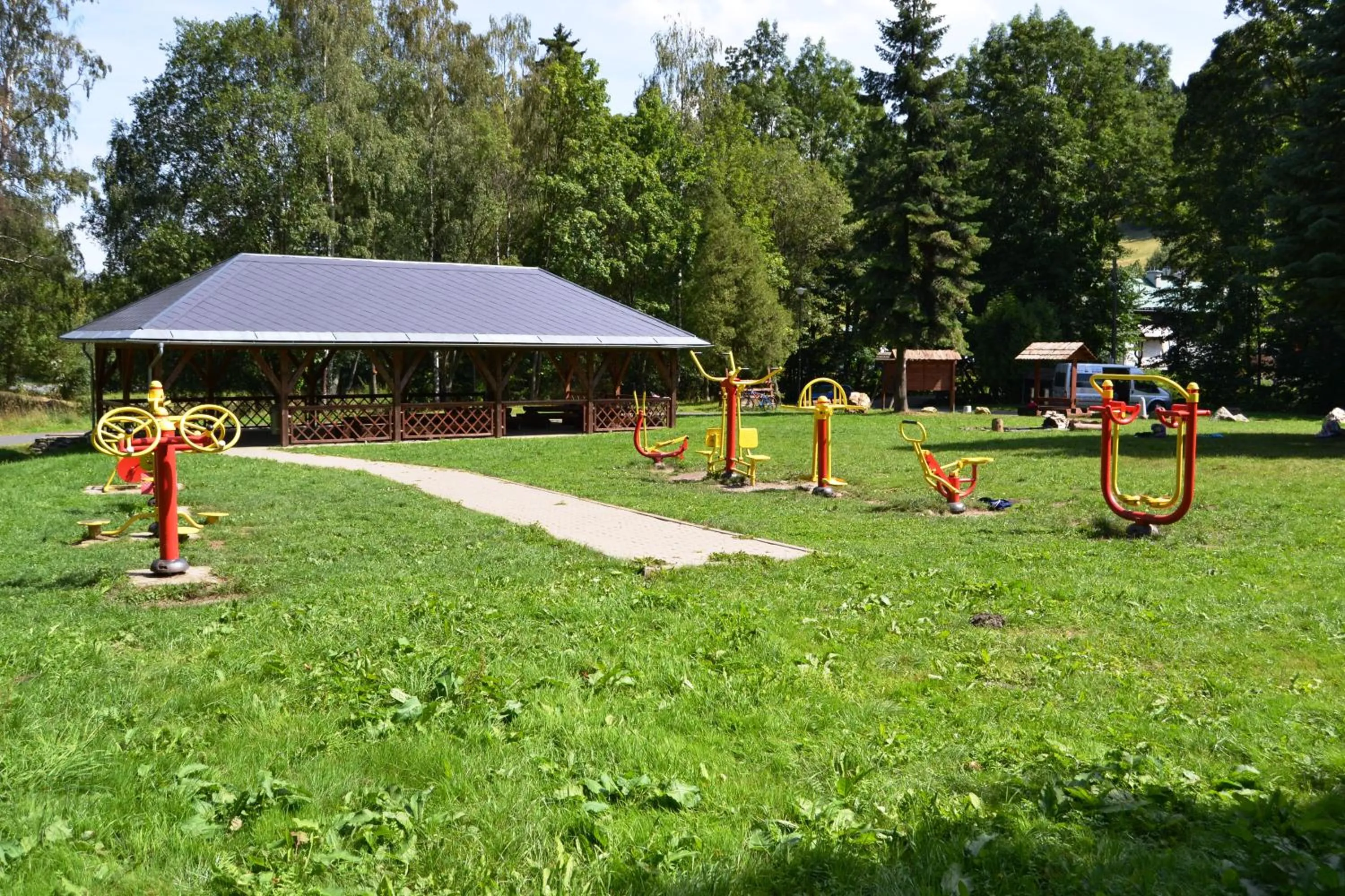 Fitness centre/facilities in Wellness hotel Sauna