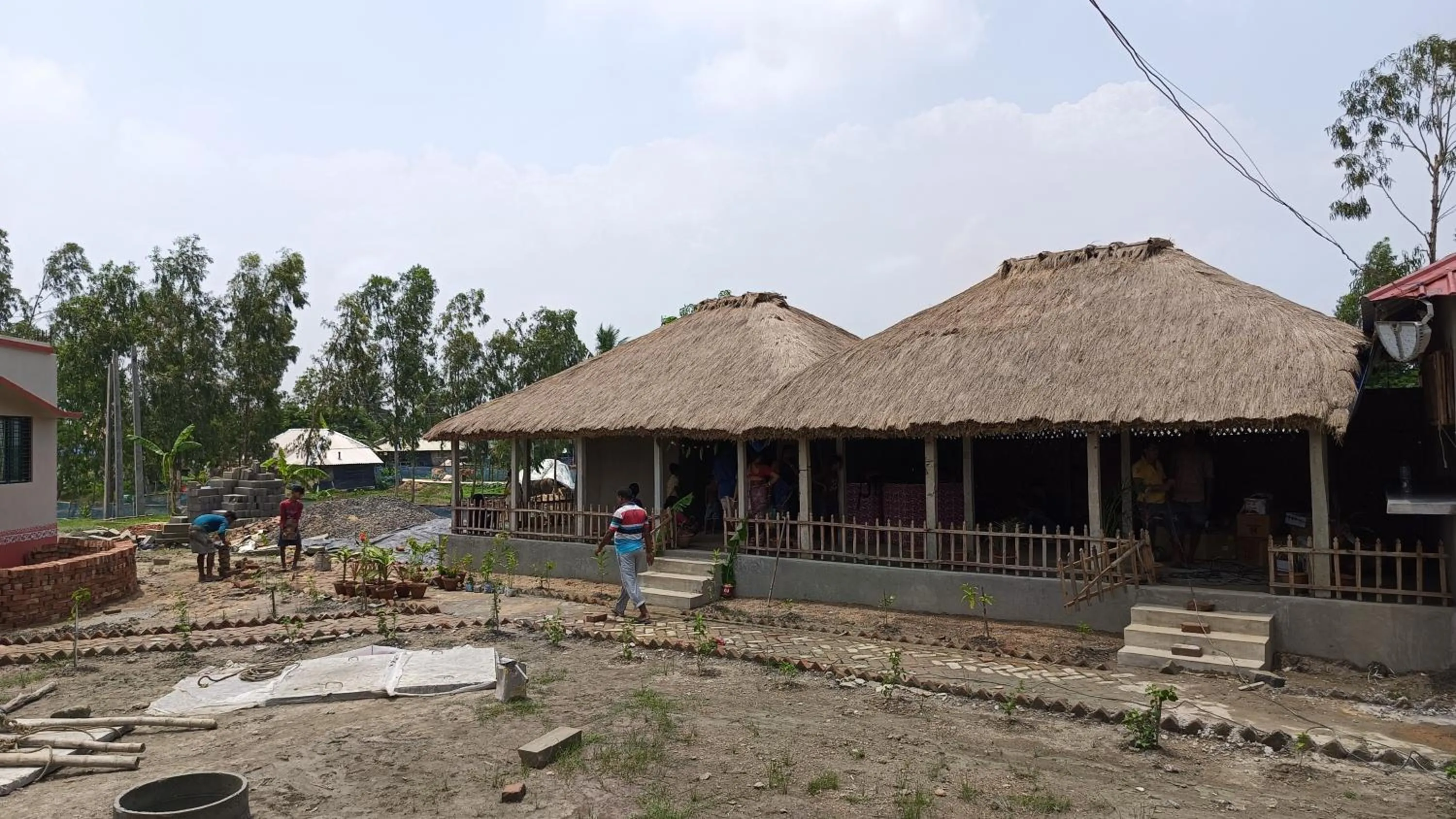 Property building in Kumirmari Ecotourism