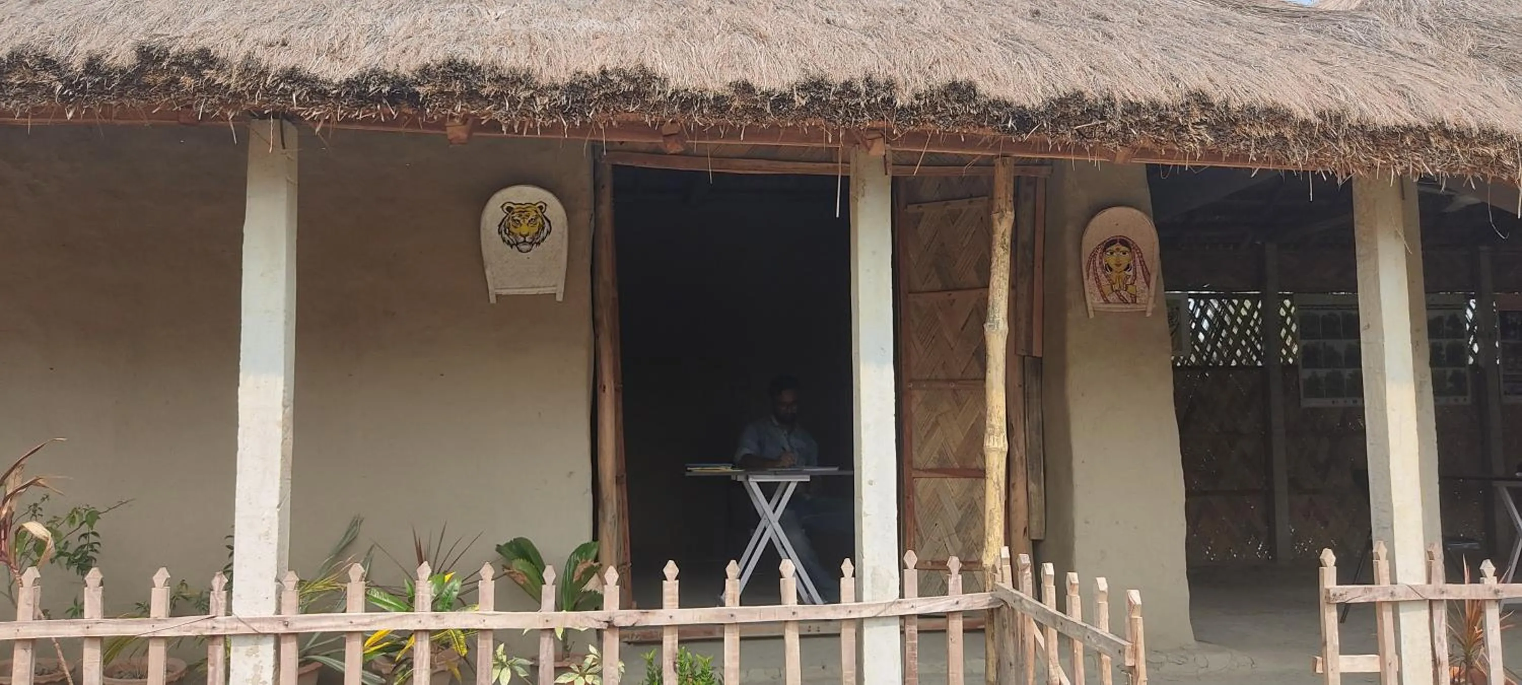 Property building in Kumirmari Ecotourism