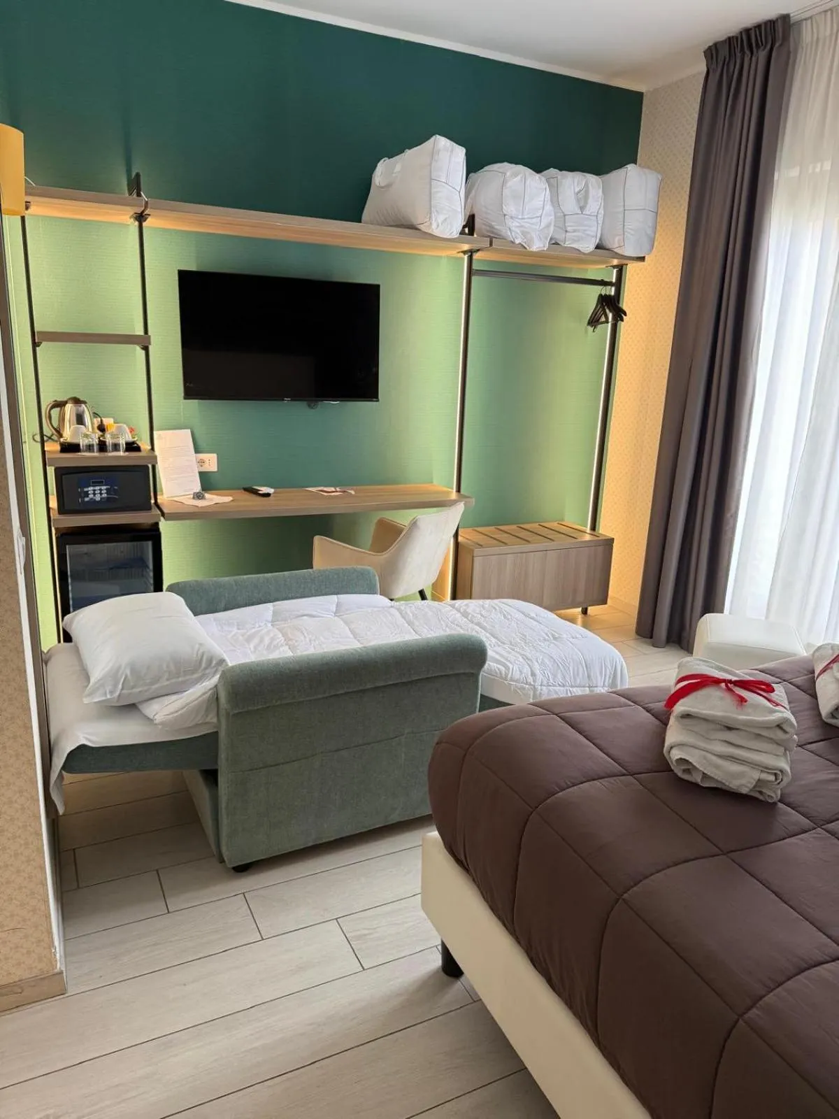 Bed in Castrichella Boutique Hotel Rome Airport