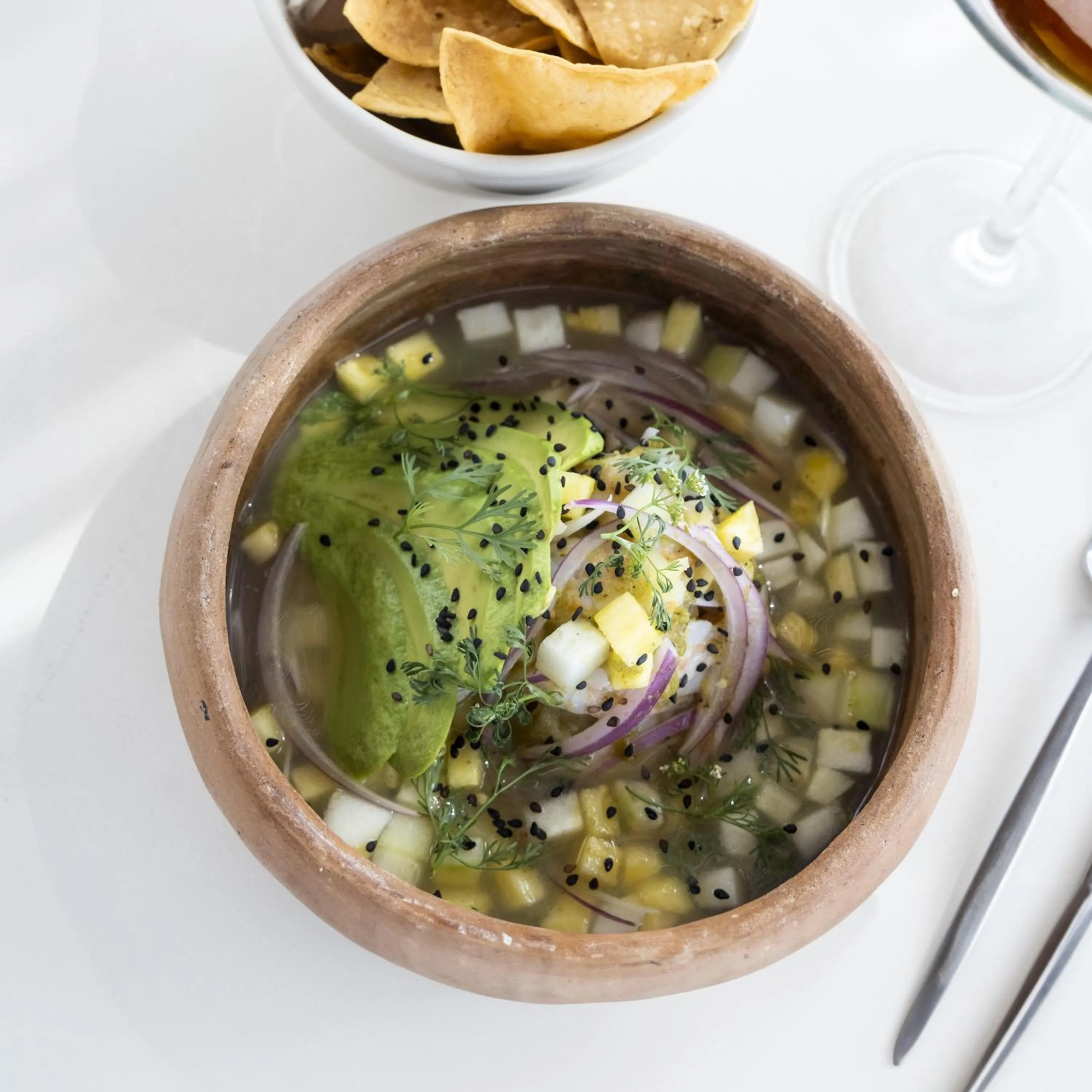 Food in Hotel Flor de Maria