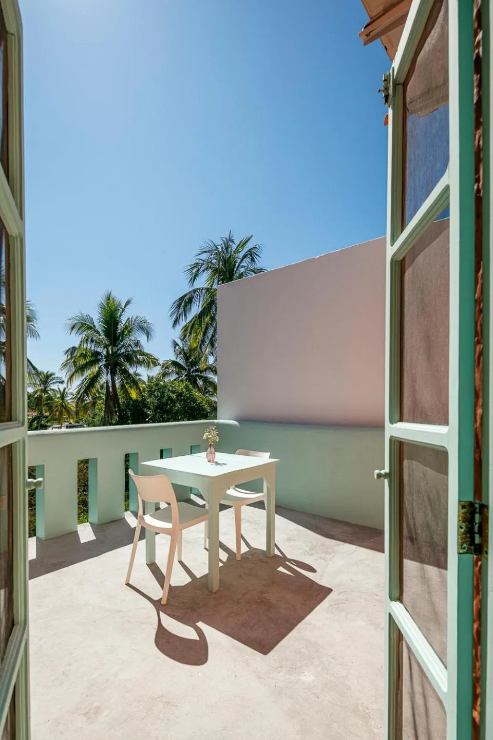 Patio in Hotel Flor de Maria