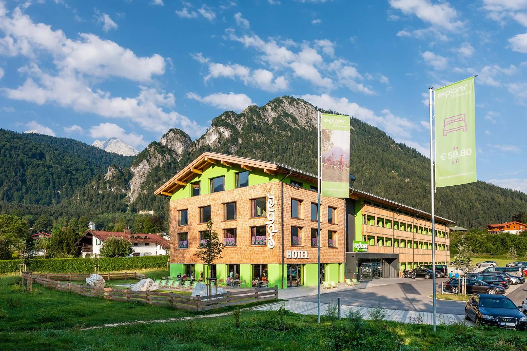 Property building in Explorer Hotel Berchtesgaden