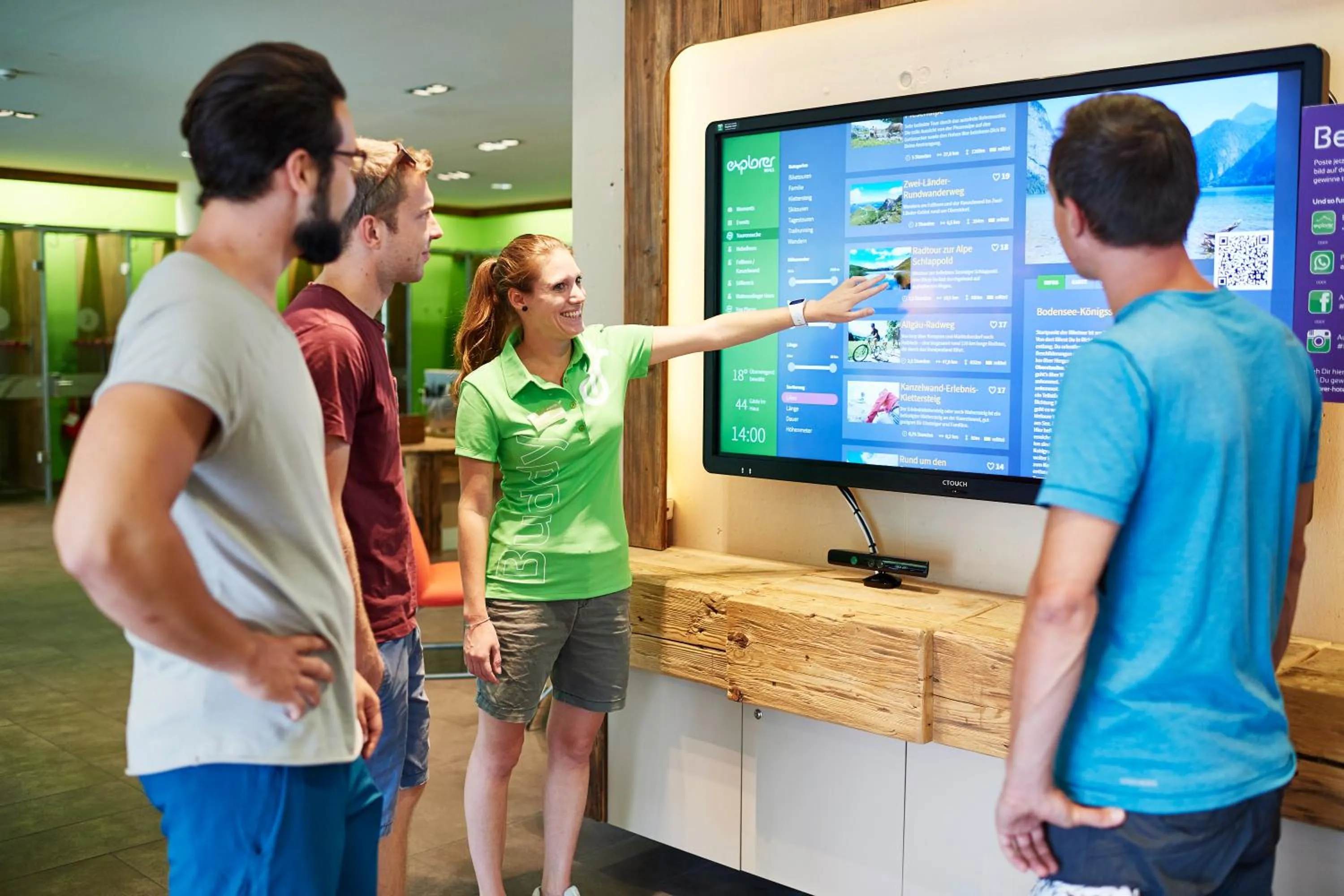 Lobby or reception in Explorer Hotel Berchtesgaden