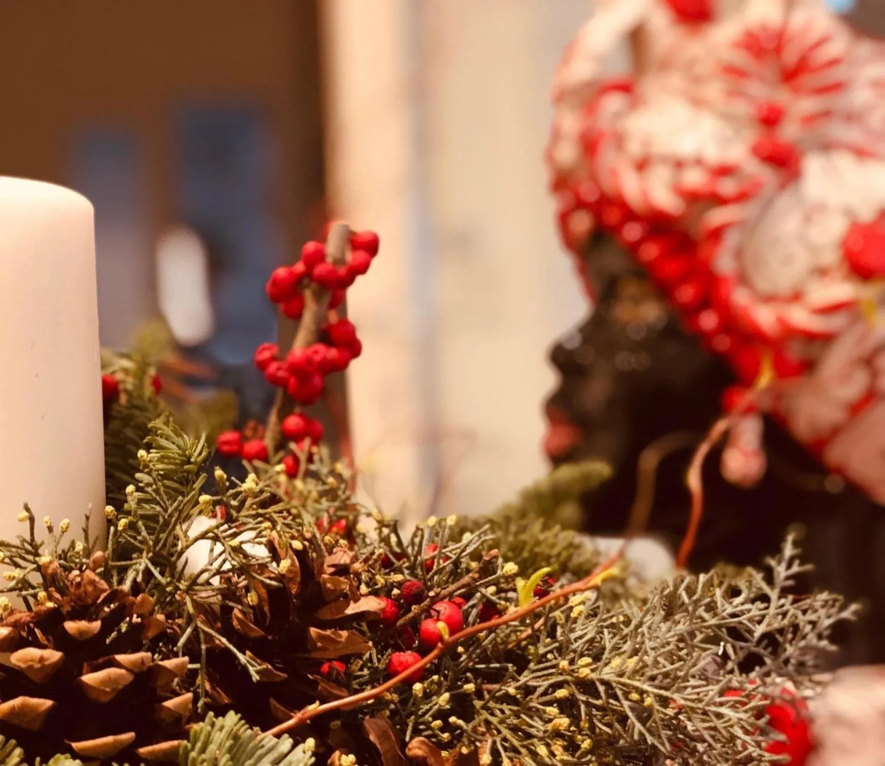 Decorative detail in I Santi Coronati