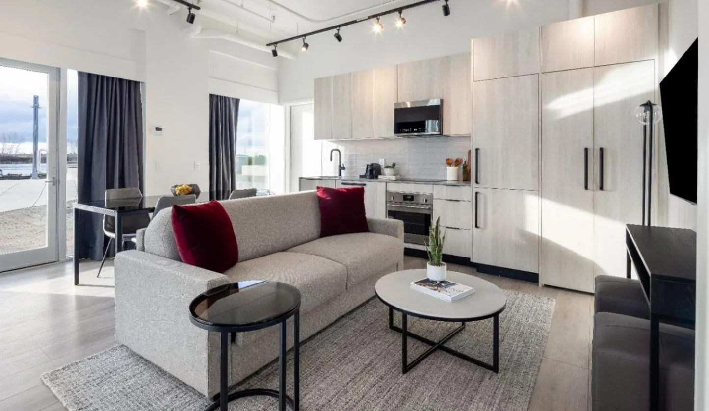 Family in Steveston Waterfront Hotel